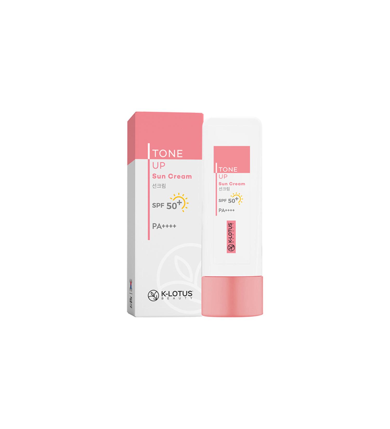 KLotus K-Lotus Beauty Tone Up Tone Balancing and Brightening Sunscreen Face and Body SPF 50+ PA++++ 50ml