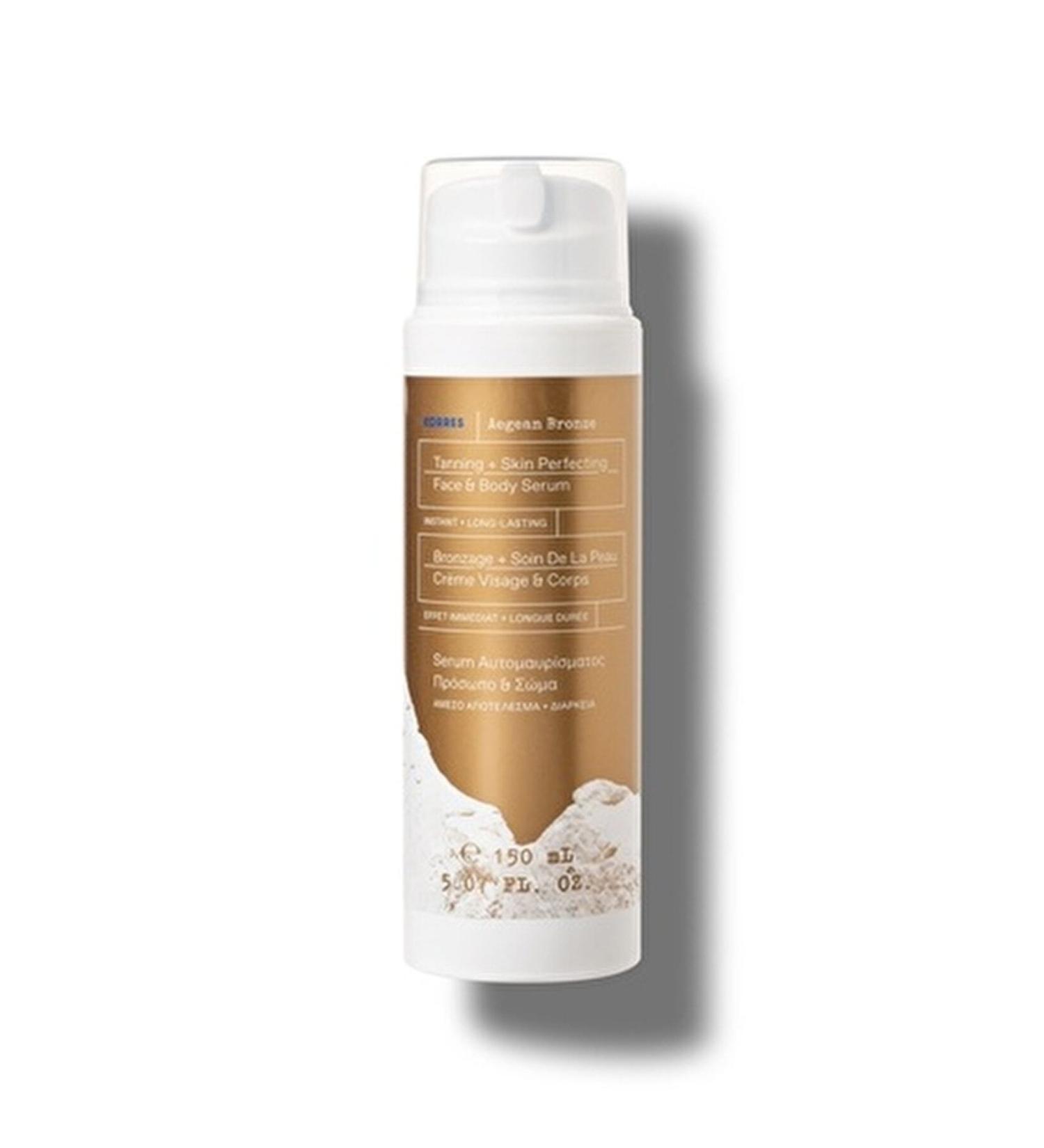 Korres Skin Perfecting Face and Body Bronzing Serum 150 Ml