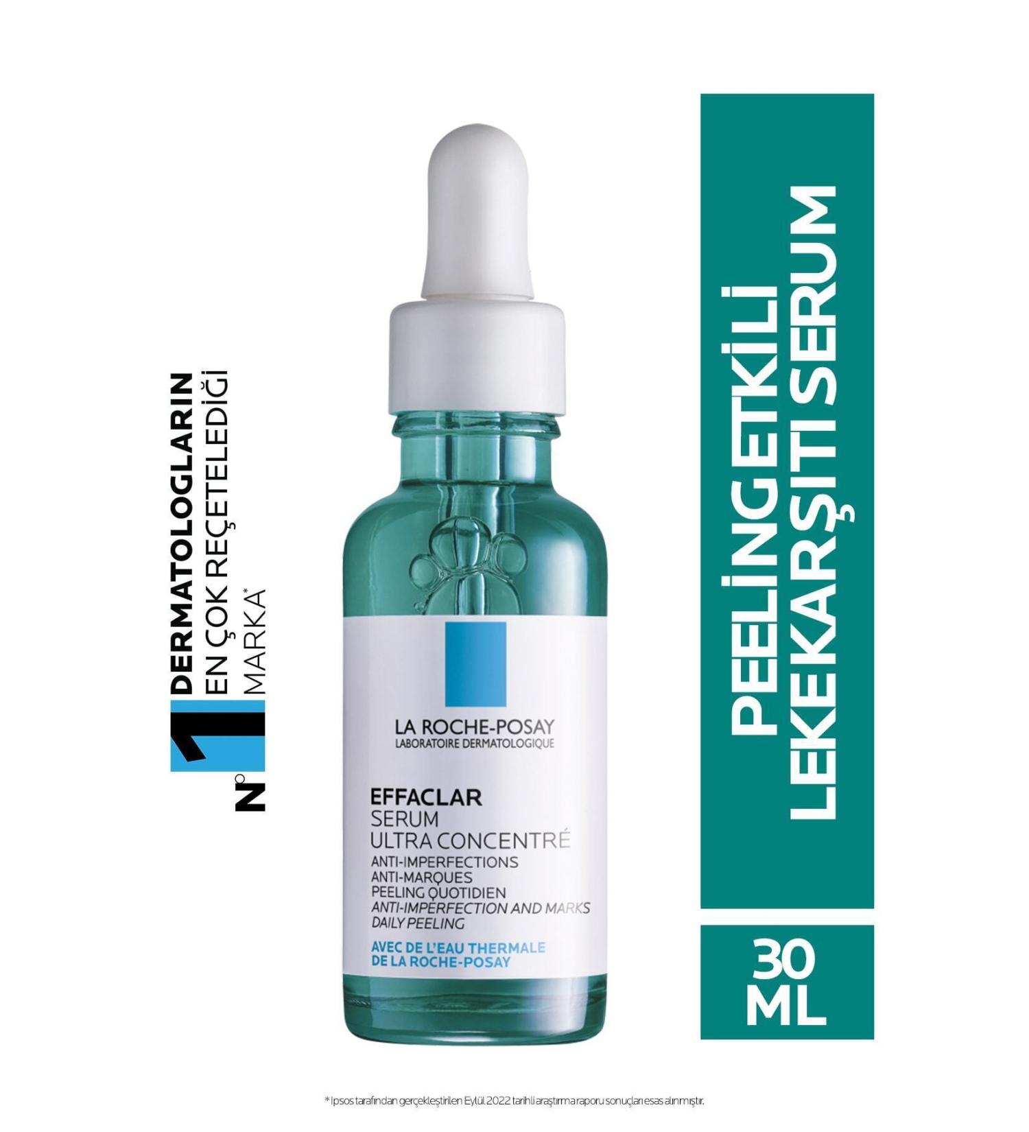 La Roche Posay ANTI-ACNE EFFACLAR PEELING EFFECTIVE ANTI-BLEMISH SERUM FOR O LY SK N 30ml - Buy Online on GoSupps.com