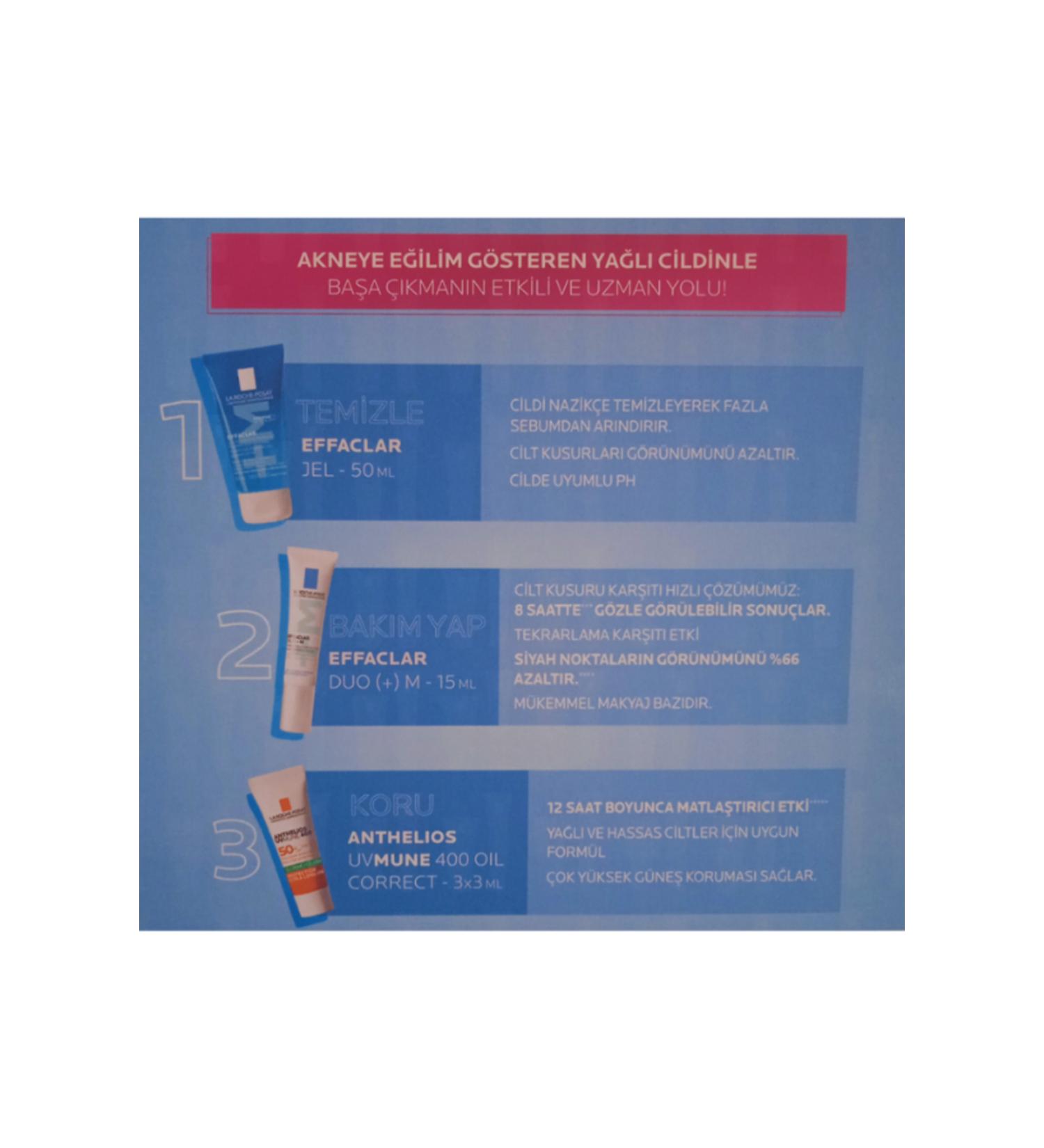 La Roche Posay ANTHEL OS O L CONTROL GEL CREAM SPF50+ SK N BR GHTEN NG COLORED FACE SUN CREAM 50ML PSSN1768