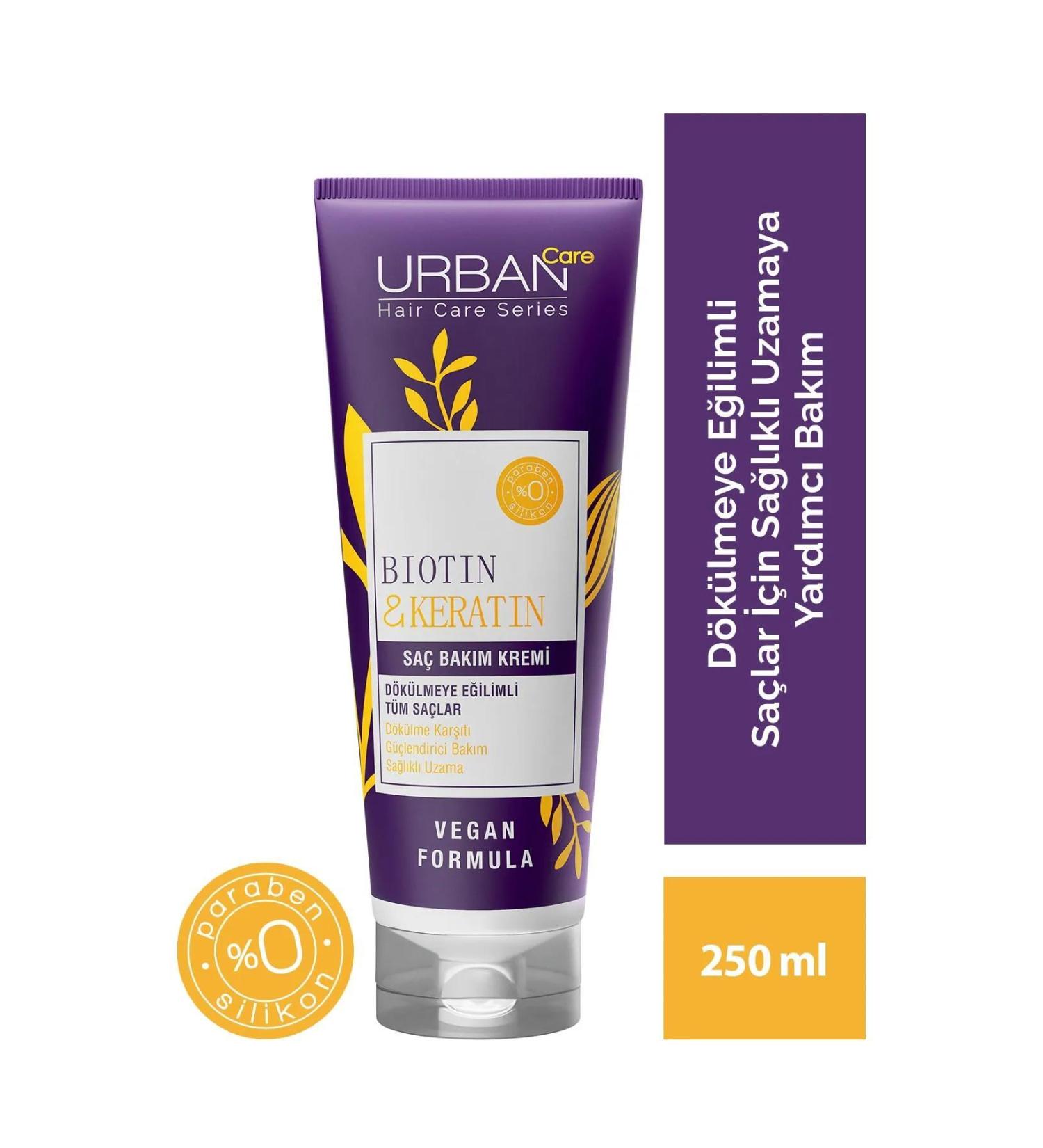 Urban Care Biotin&keratin Hair Conditioner for Hair Prone to Falling-vegan-250ml - Buy Online on GoSupps.com