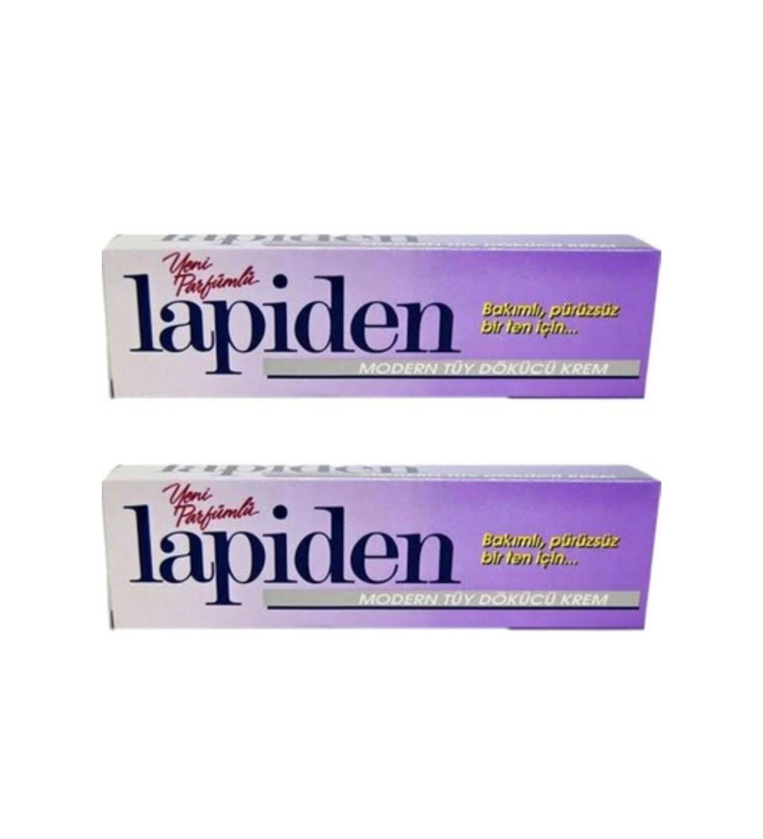 Lapiden Hair Removal Cream Classic 40 gr X 2 Pieces