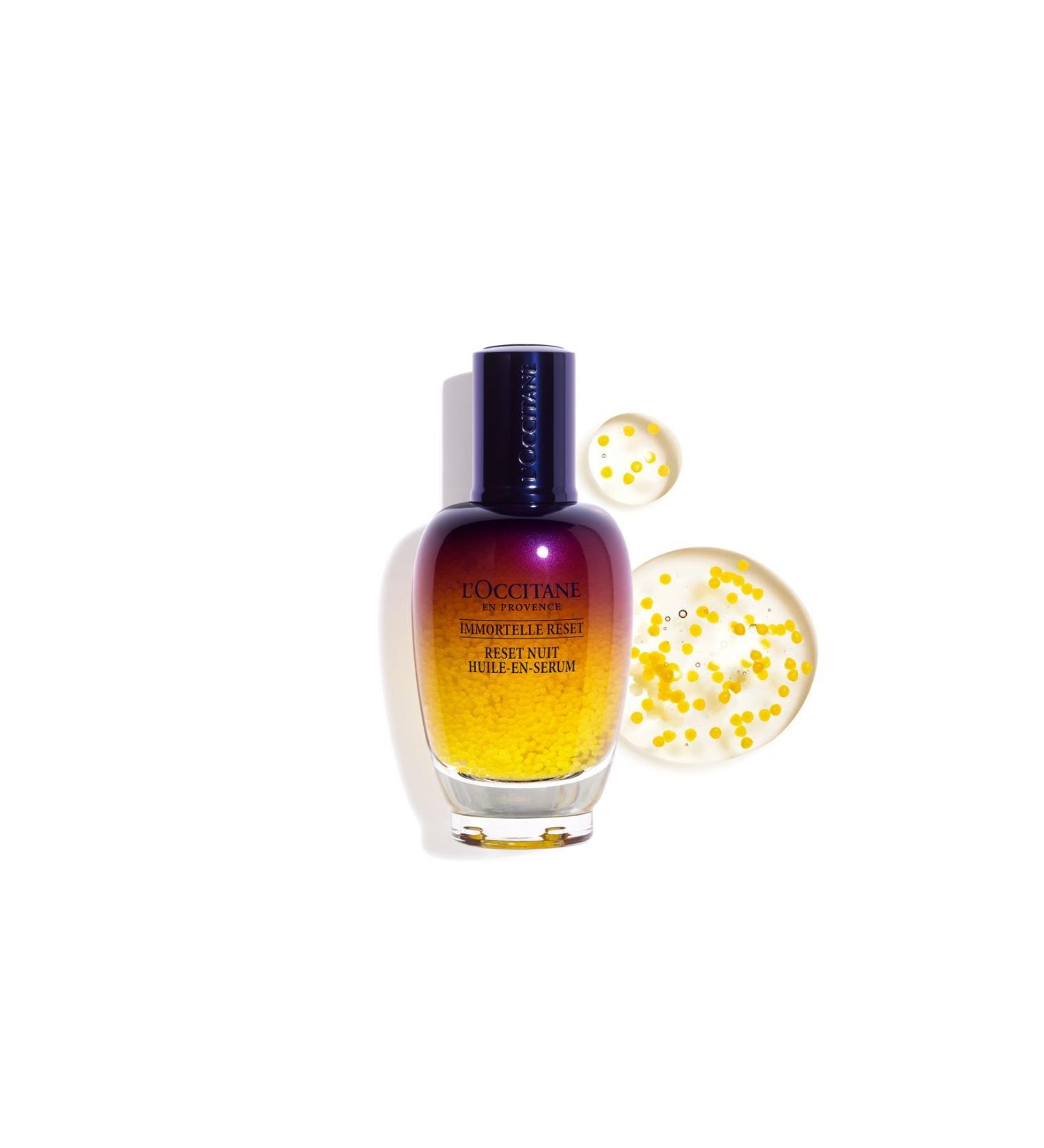L'Occitane Immortelle Reset Overnight Serum - Brightening Reset Night Serum - 50 ml DEMBA4996 - Buy Online on GoSupps.com