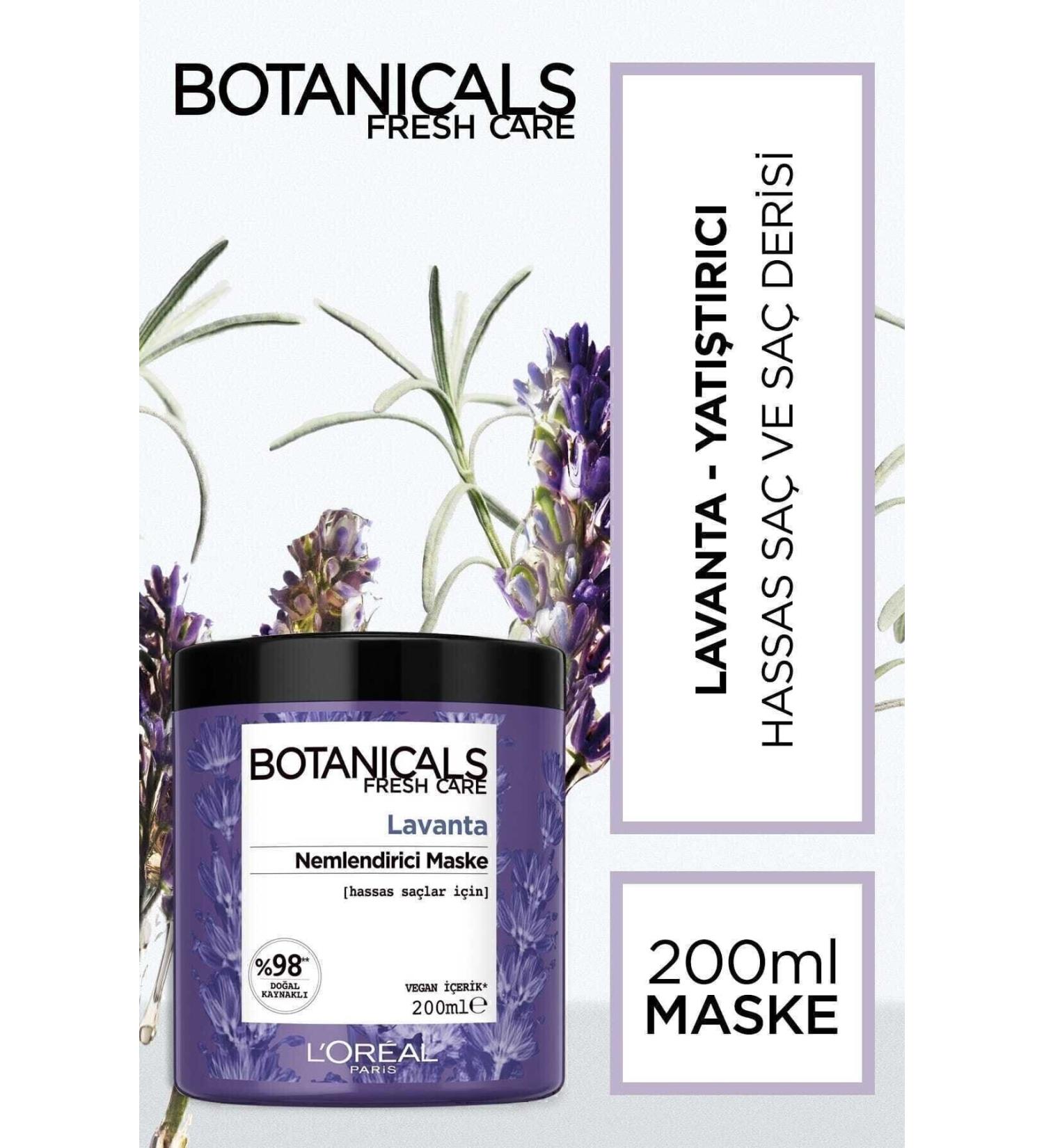 L'Oreal Paris Botanicals Fresh Care Lavender Moisturizing Therapy Mask 200ml