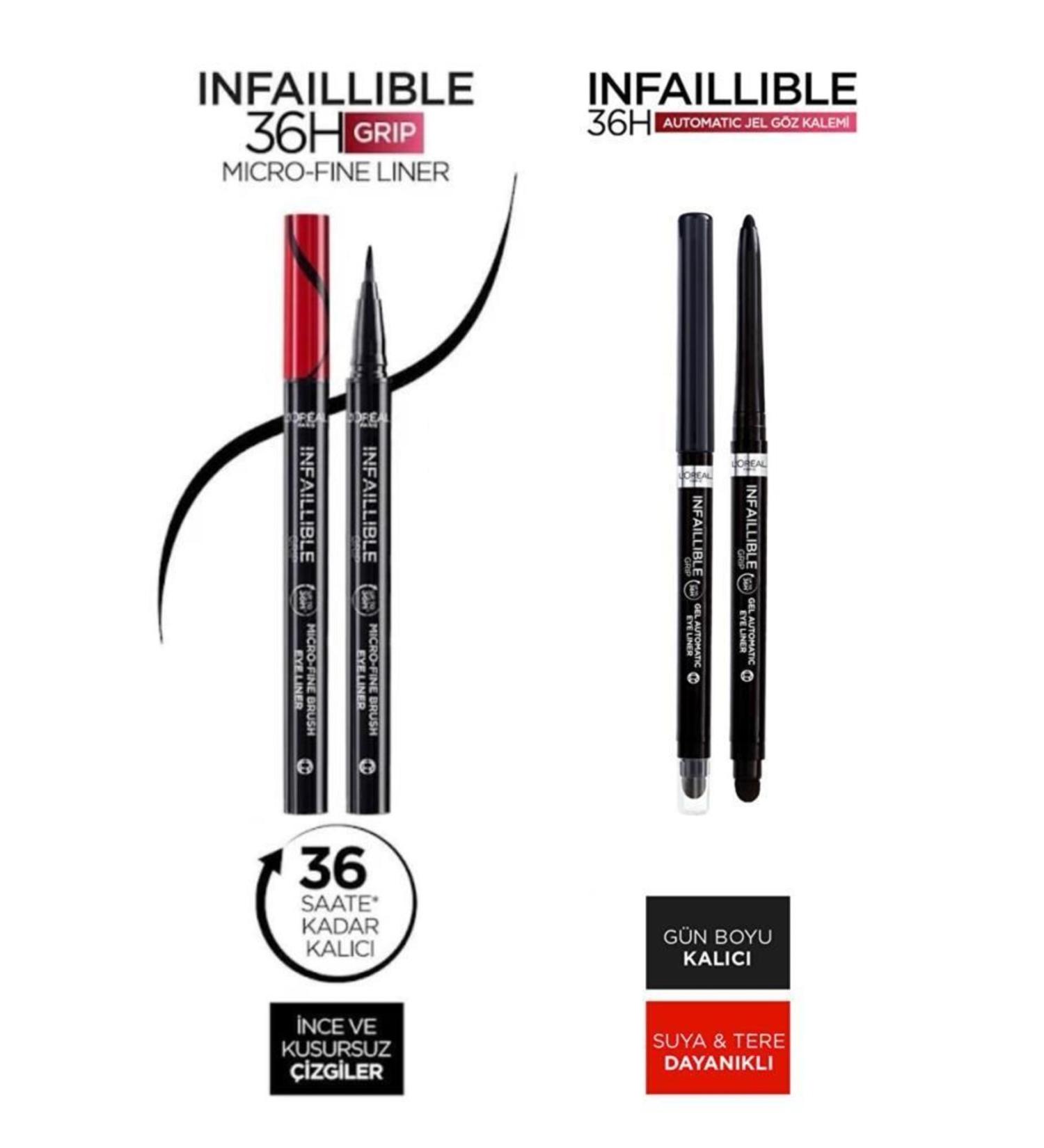 L'Oreal Paris Eyeliner-gel Eyeliner Set