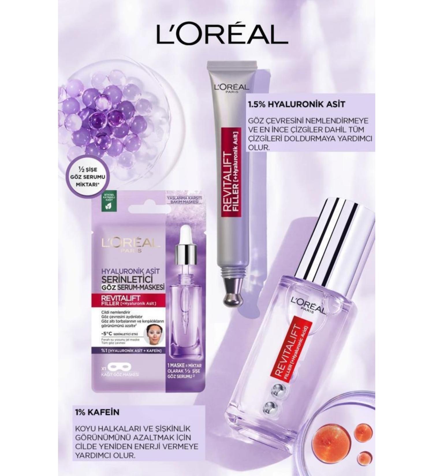 L'Oreal Paris Filler Eye Care Set 3