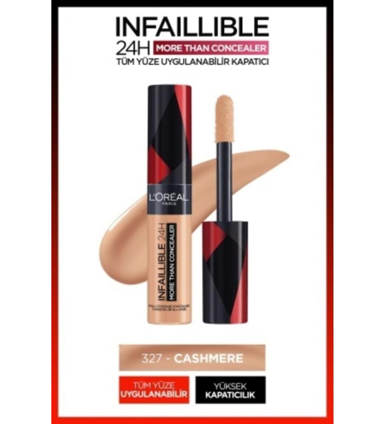 L'Oreal Paris Loreal Paris Infaillible All-Around Concealer 327 Cashmere - Buy Online on GoSupps.com