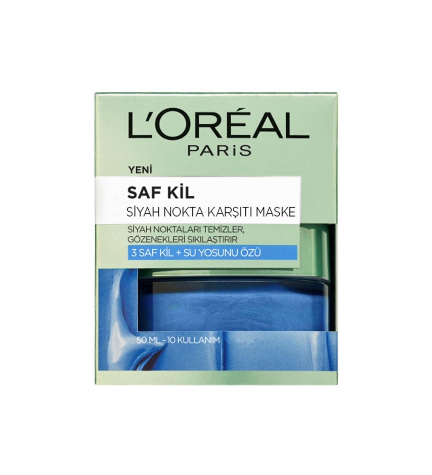 L'Oreal Paris L'or al Paris Pure Clay Anti-Blackhead Mask 50 Ml 3600523516988 - Buy Online on GoSupps.com
