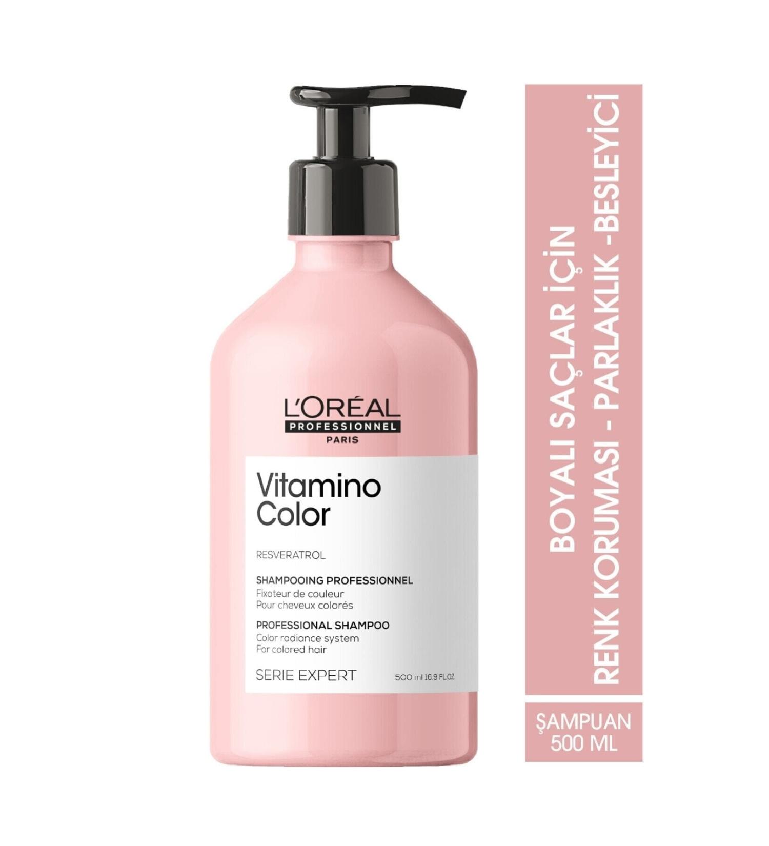 L'oreal Professionnel Serie Expert Vitamino Color Color Protection Nourishing Shampoo 500 Ml