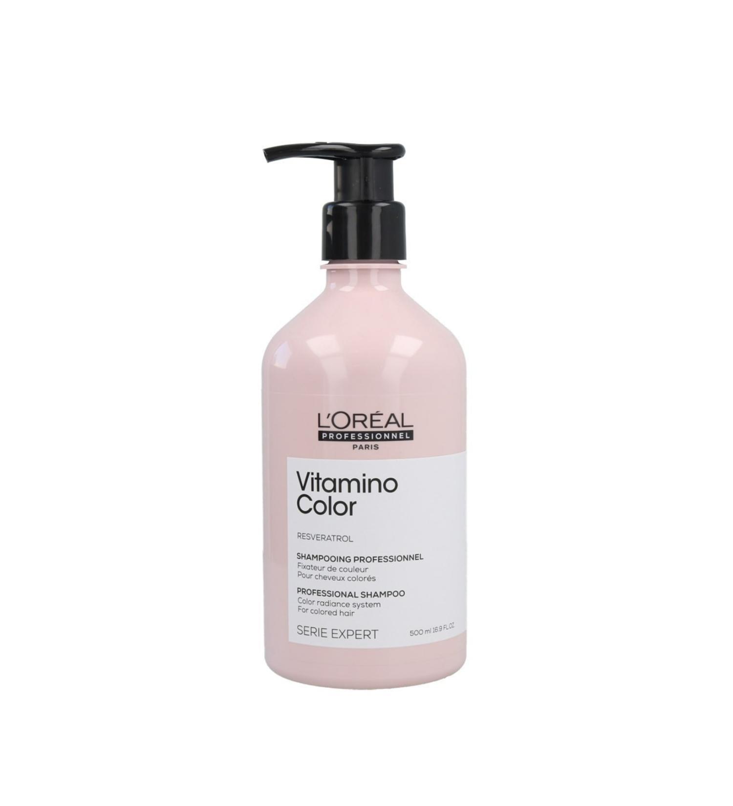 L'oreal Professionnel Serie Expert Vitamino Color For Dyed Hair Resveratrol Shampoo 500 Ml Bys156