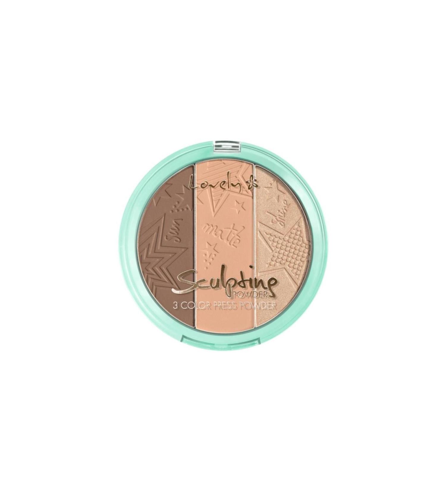 Lovely Sculpting No: 3 Shine Powder Palette