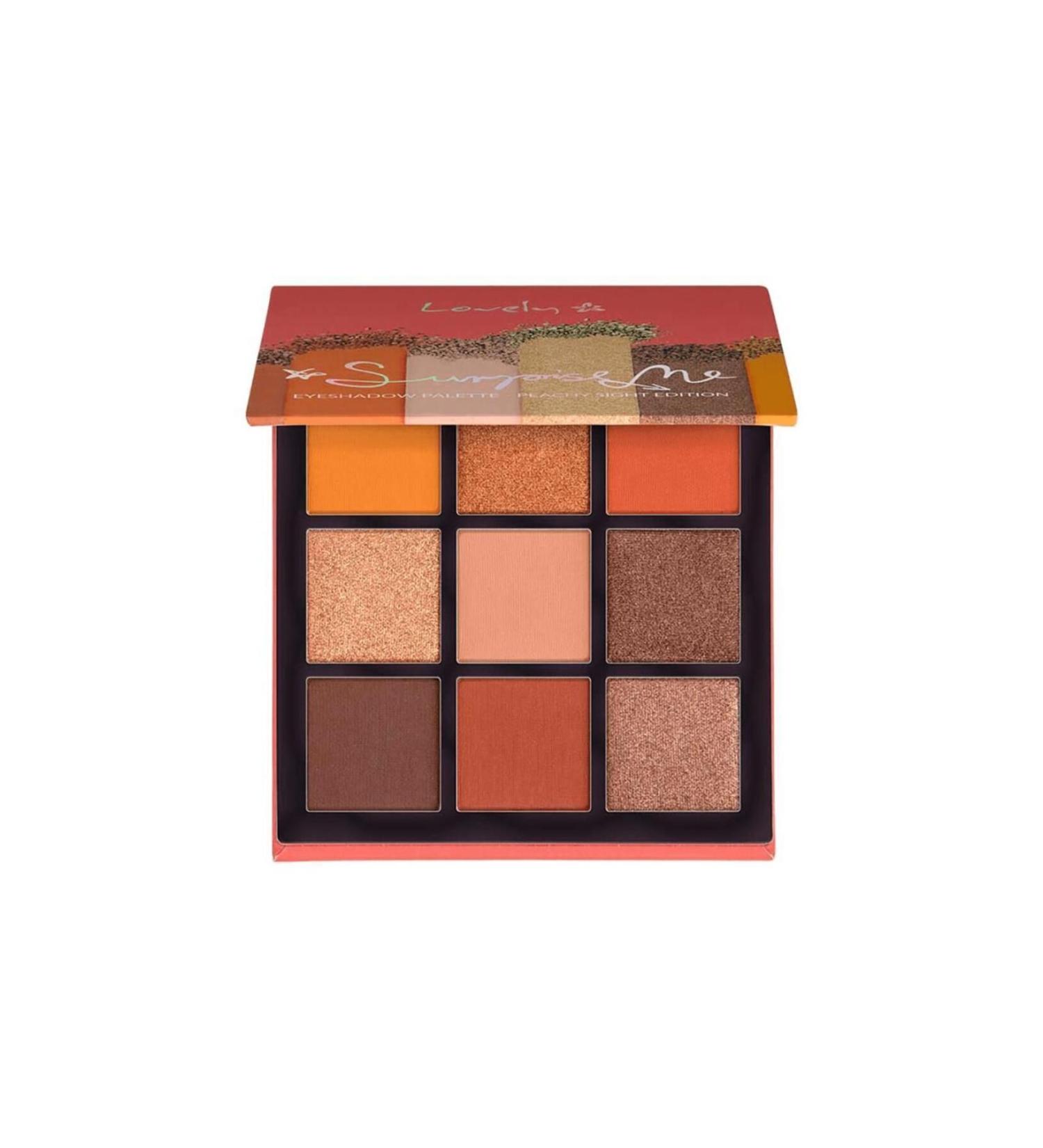Lovely Surprise Me Eyeshadow Palette Peachy Eyeshadow Palette