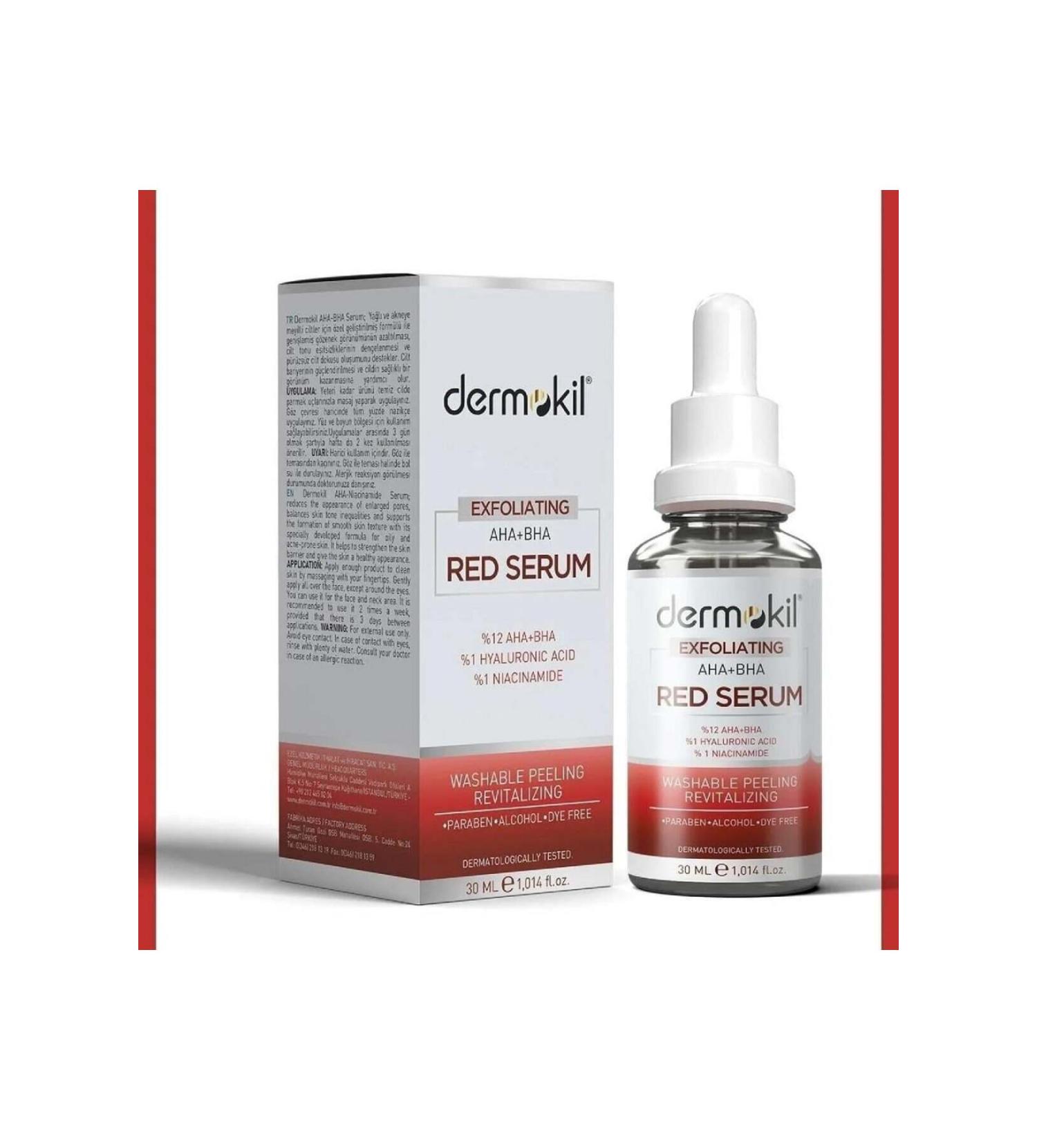 Dermokil Aha Bha Red Serum 30 ml