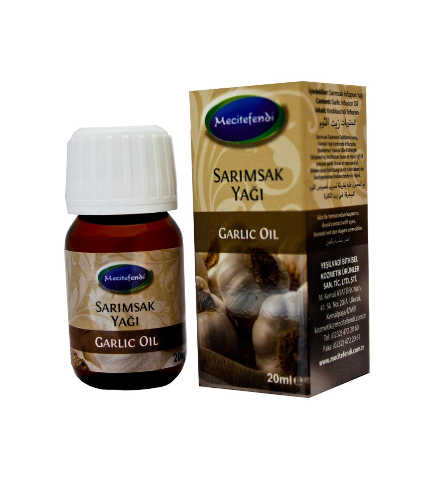 Mecit Efendi Garlic Oil 20 Ml.
