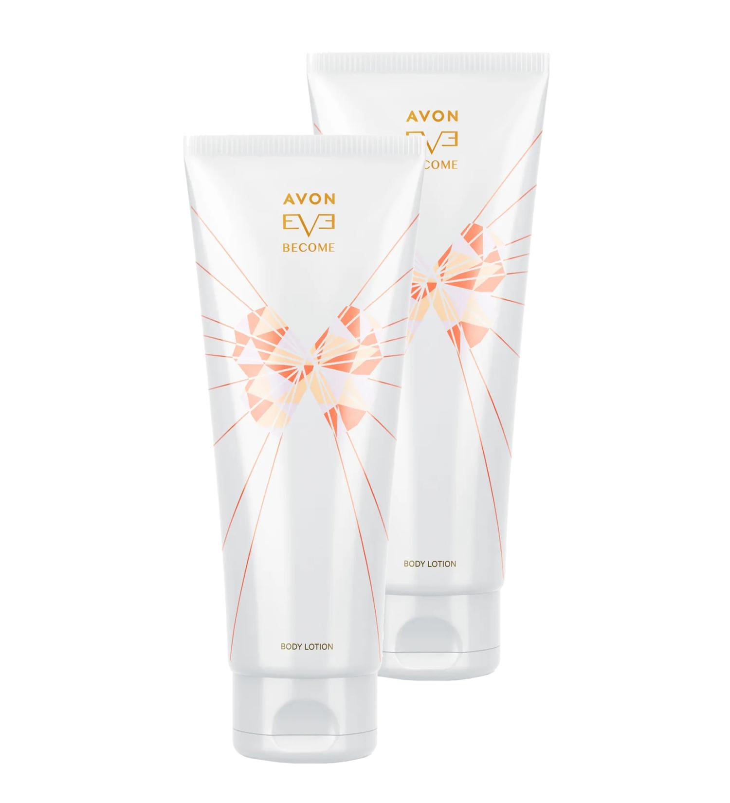 Avon Eve Become Body Lotion 125 Ml. Set of Two