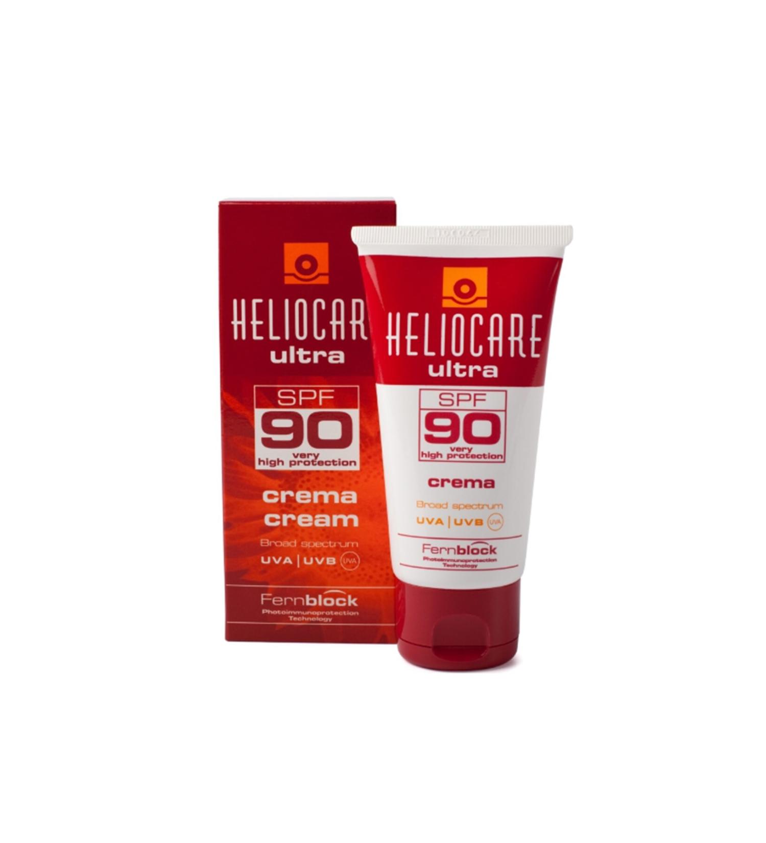 Heliocare Ultra Spf 90 Gel 50 ml - Protective Sun Cream for Oily and Acne Skin