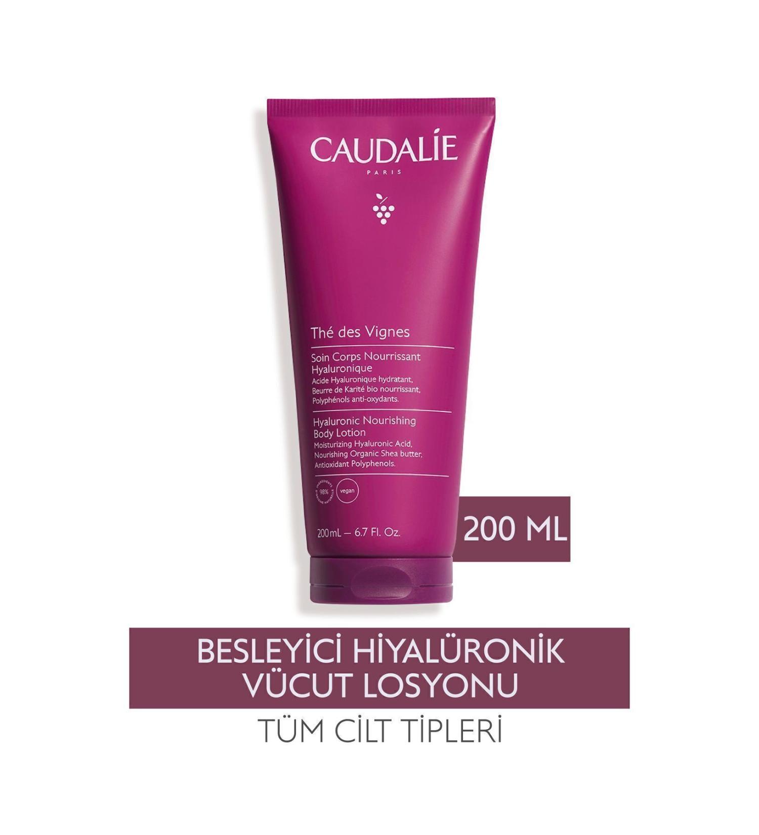 Caudalie Th des Vignes Nourishing Hyaluronic Body Lotion 200 ml - Buy Online on GoSupps.com