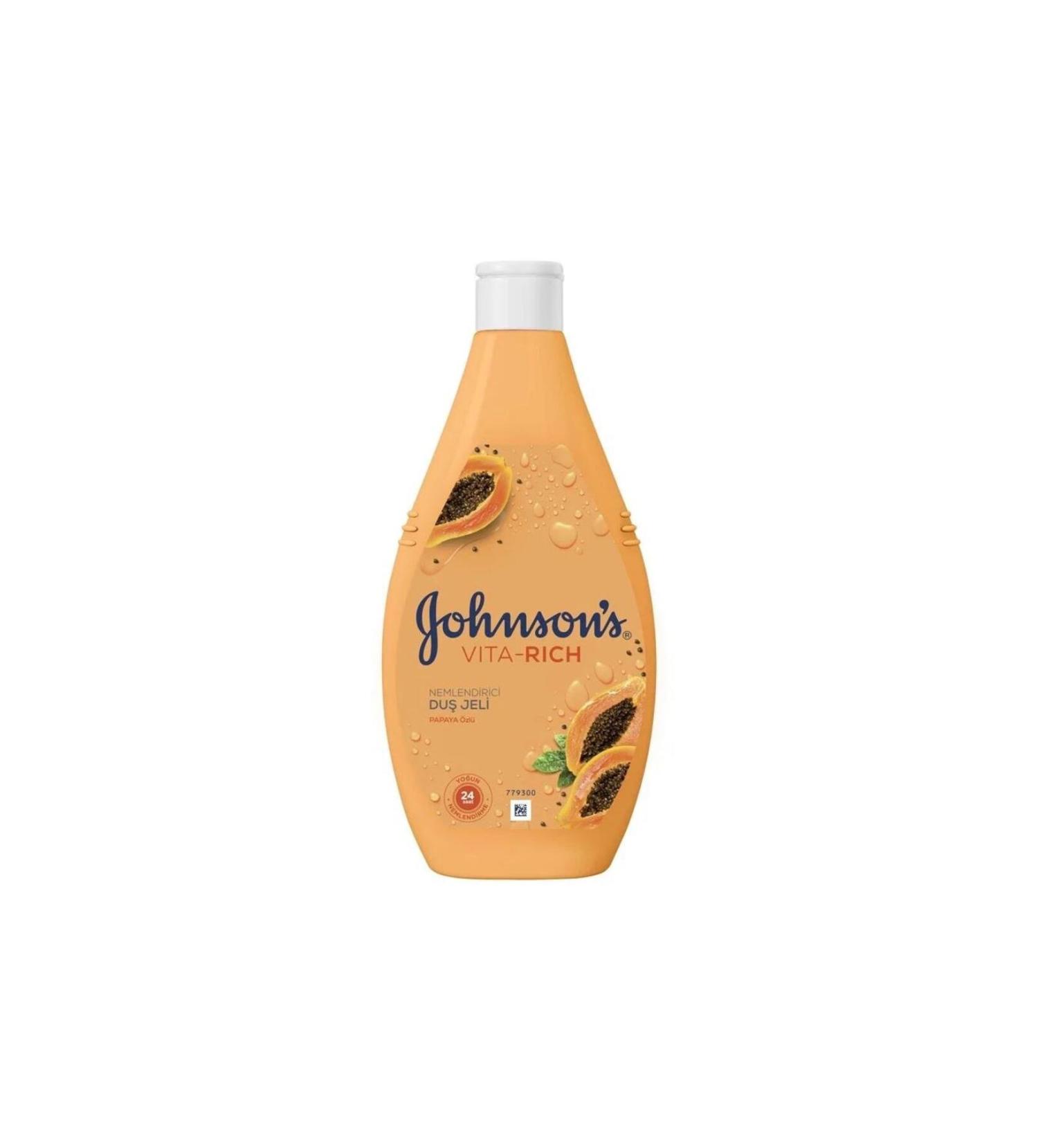 Johnson's Vita Rich Papaya Moisturizing Shower Gel 400 ml