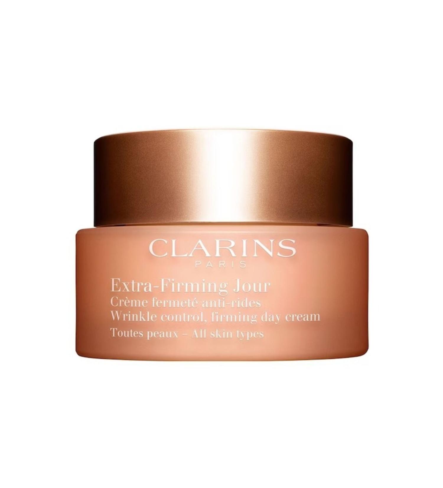Clarins Anti-Wrinkle Firming Day Cream for All Skin Types in Your 40s - 50 ml