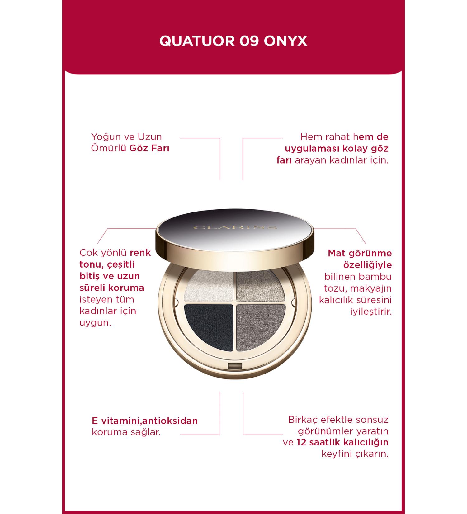 Clarins QUATUOR 09 23 - Buy Online on GoSupps.com
