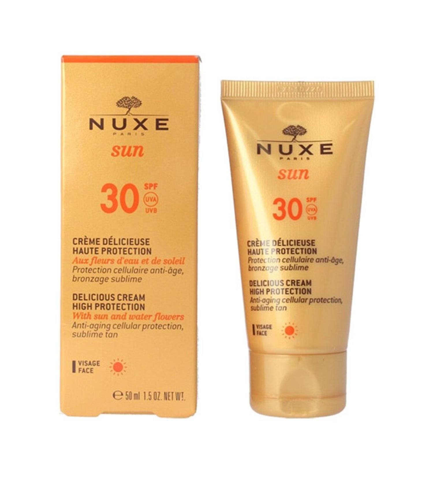 Nuxe Creme Deliceuse Visage Haute Protection Spf30 50 ml