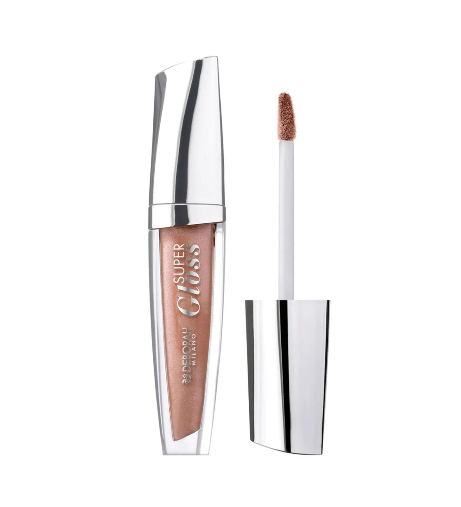 Deborah Super Gloss Moisturizing Plumping Lip Gloss No: 08 Pearly Chestnut 4.5gr