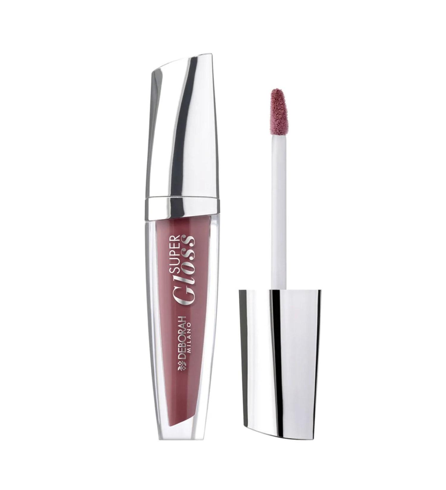 Deborah Super Gloss Moisturizing Plumping Lip Gloss No: 09 Brown Rose 4.5gr