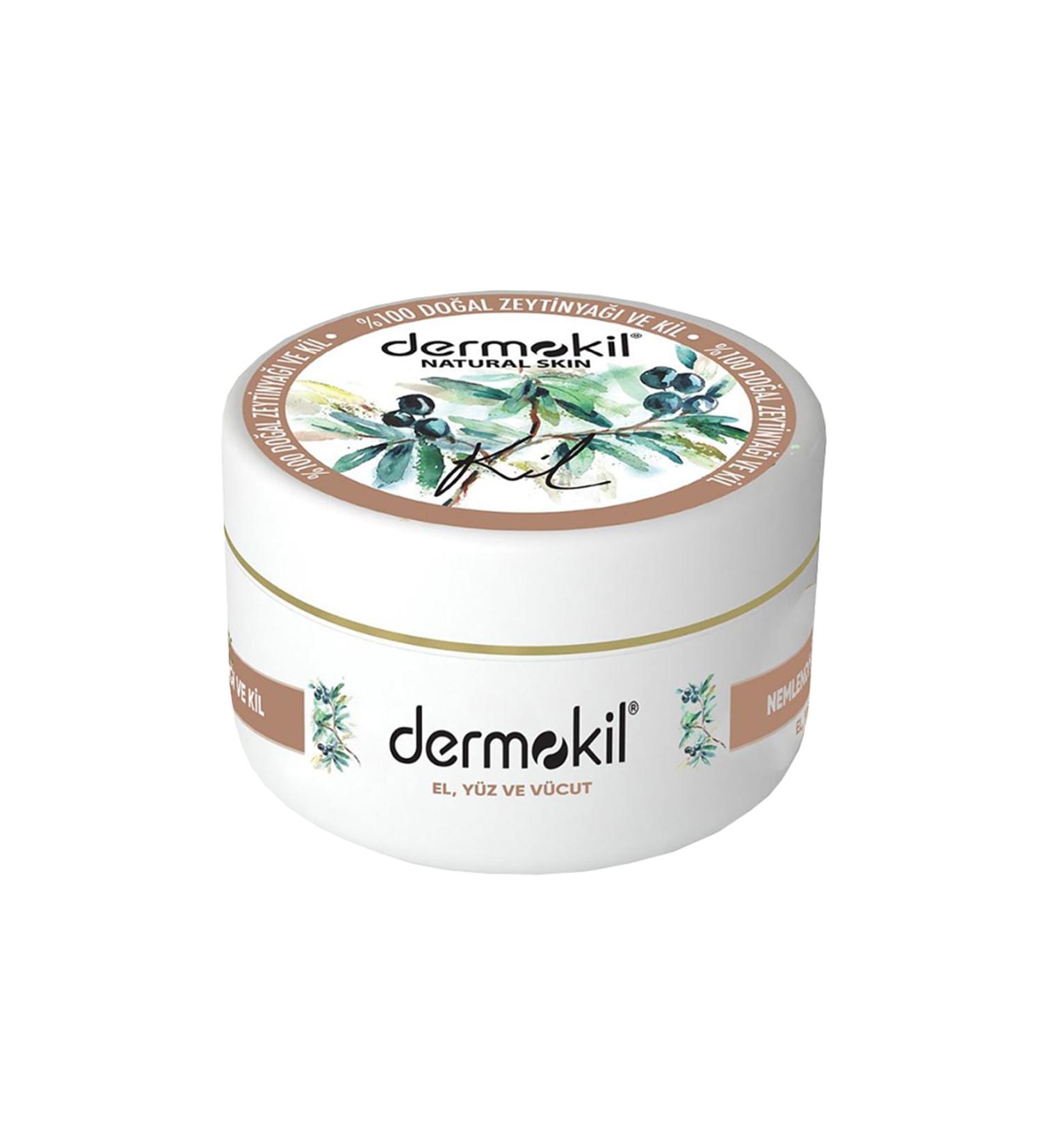 Dermokil Olive Oil Face Body and Natural Hand Cream 300 ml