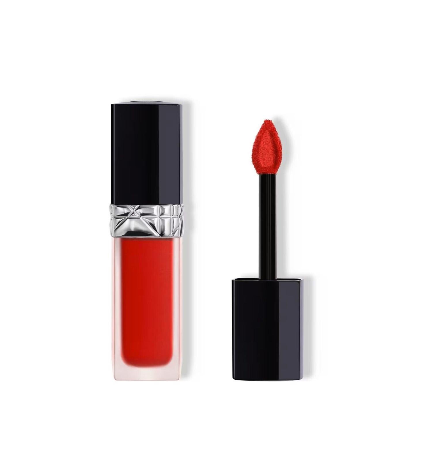 Dior Rouge Dior Forever - Smudge-Proof Refreshing Intensely Pigmented Ultra Matte Liquid Lipstick
