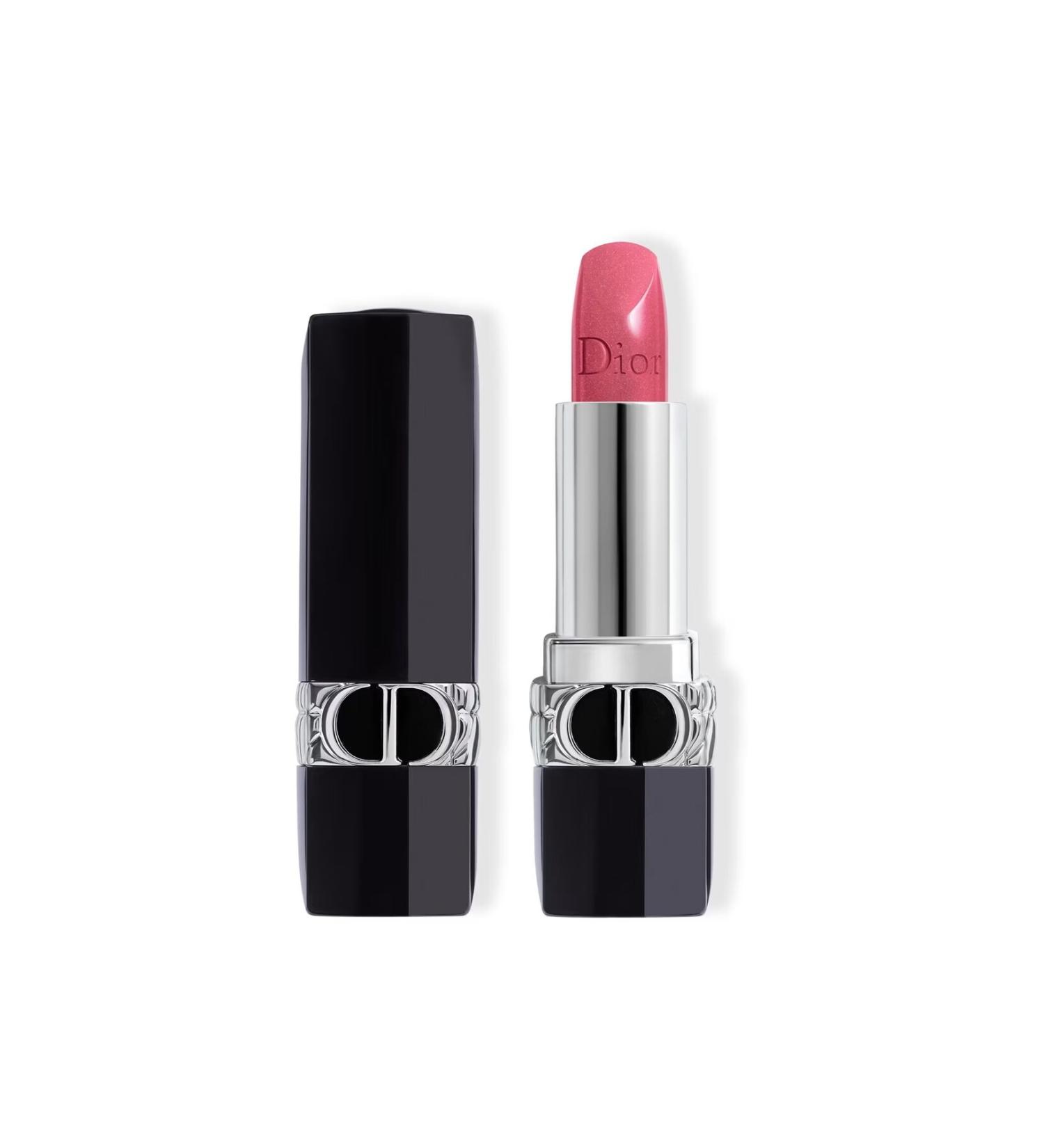 Dior Rouge Dior- 16 Hour Effective Pomegranate Flower Matte Metallic Velvet Satin Finish Lipstick