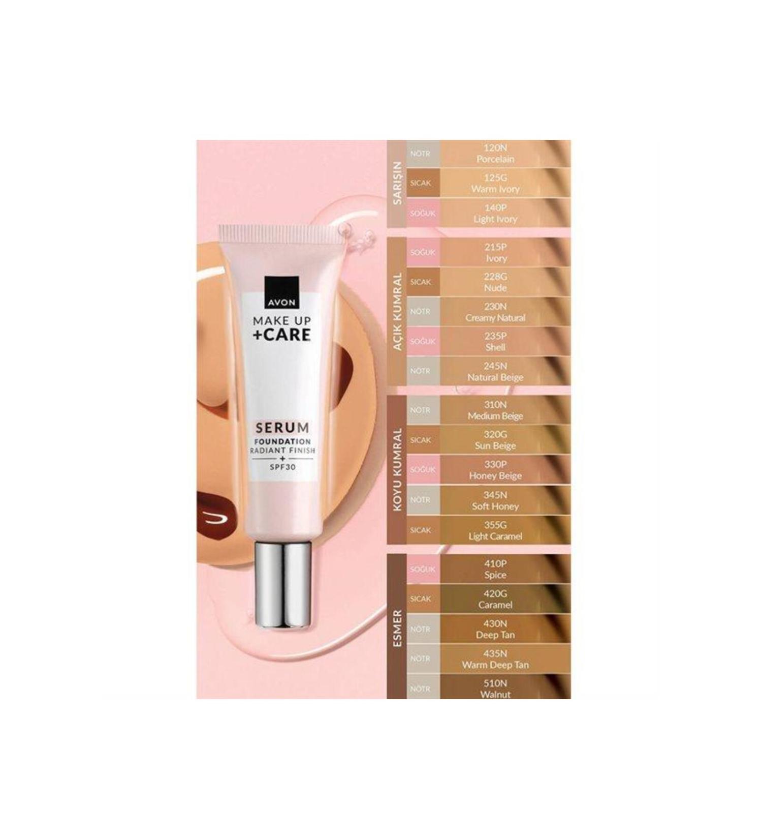 Avon Make Up Care 3 in 1 Serum Foundation 228g - Buy Online on GoSupps.com