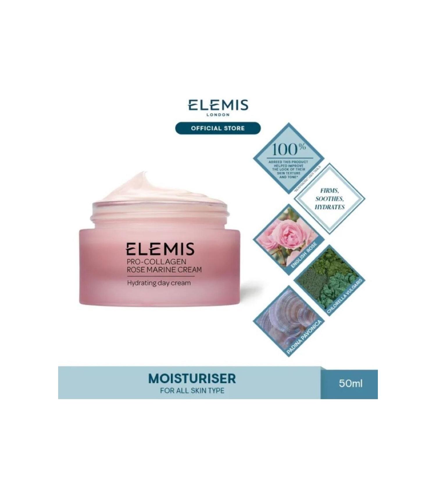 Elemis Pro-collagen Moisturizing Cream Reduces Fine Line Appearance - 50ml Madeluiee88