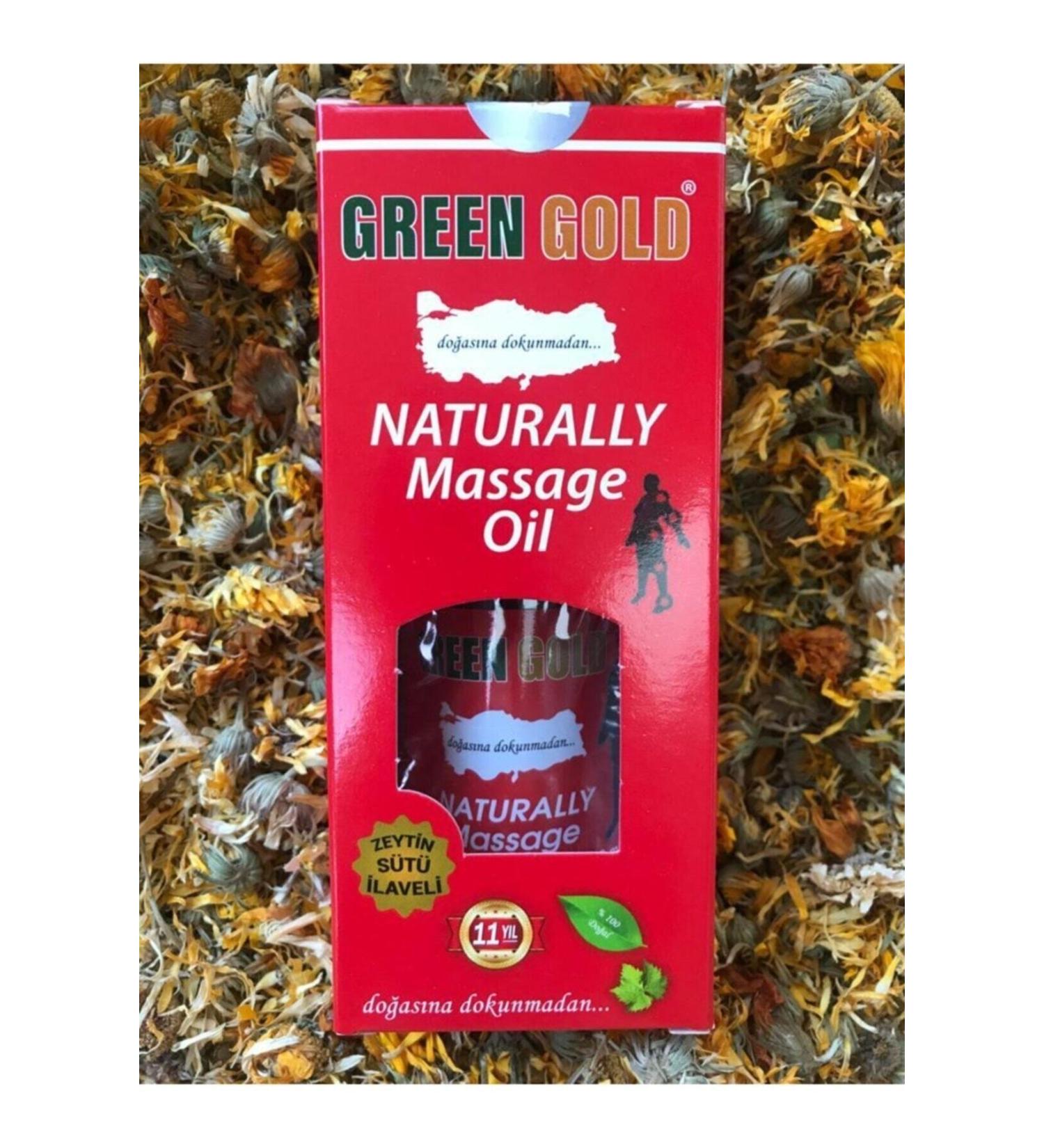 Gold Green Green Gold Massage Oil