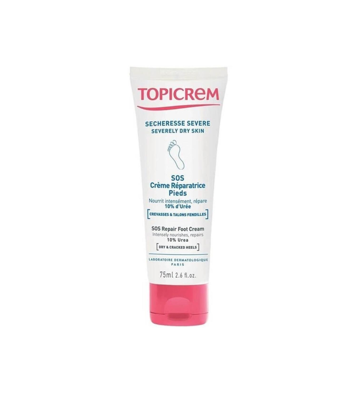 Topicrem Sos Repair Foot Cream 75 ml