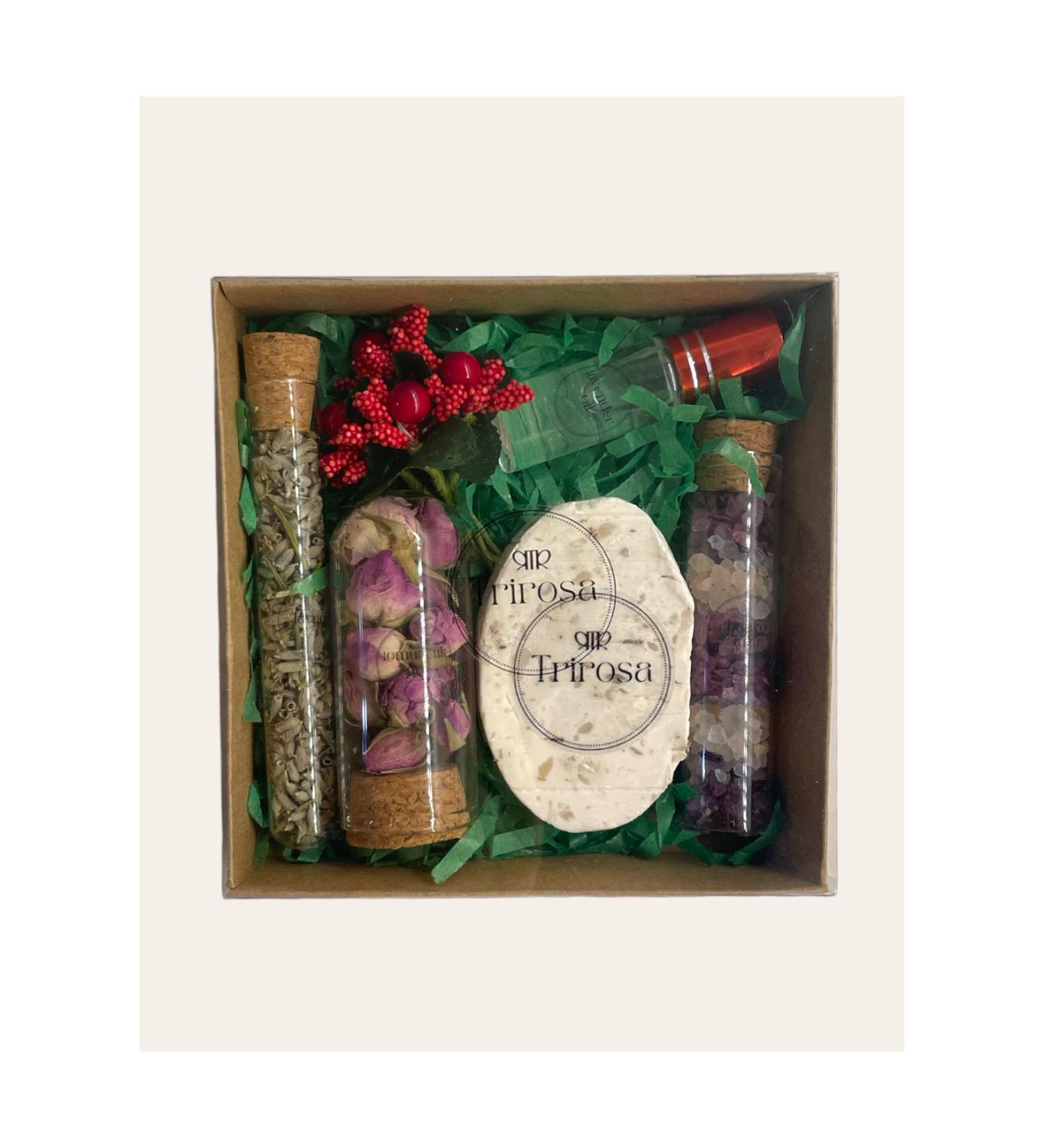 Handmade Trirosa Bath Salt Aromatherapy Special Set 2