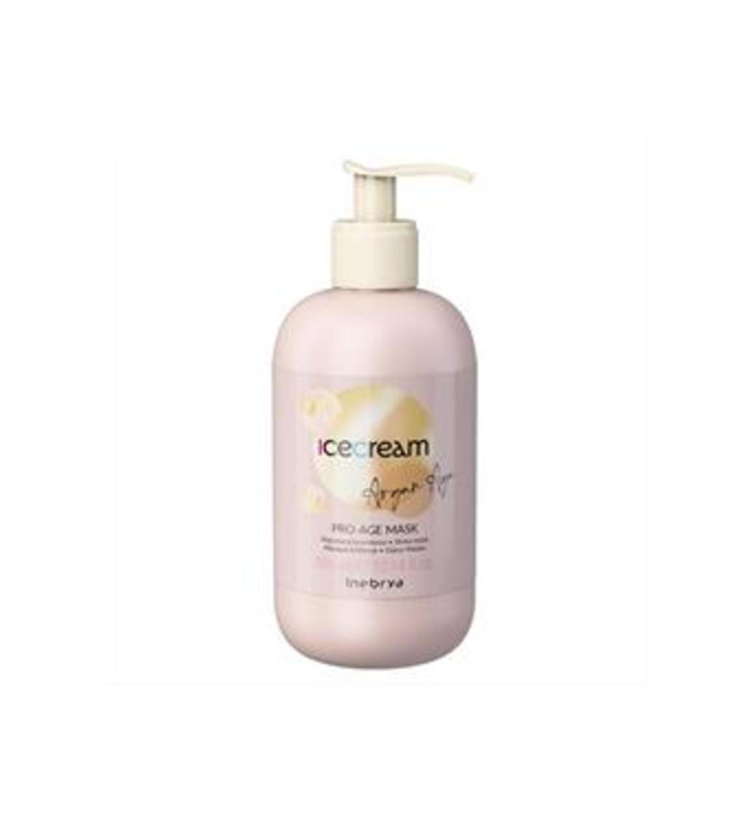 Inebrya Ice Cream Argan Age Pro-Age Argan Oil Shine Mask 300ml (1 PIECE)