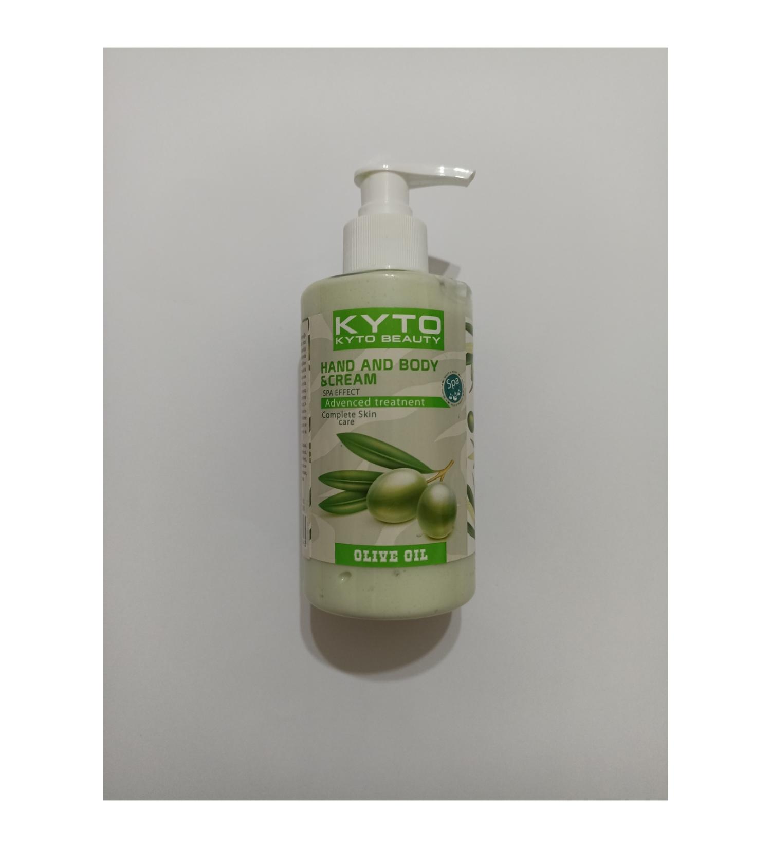 Kyto Hand and Body Cream Olive Oil 400 ml.