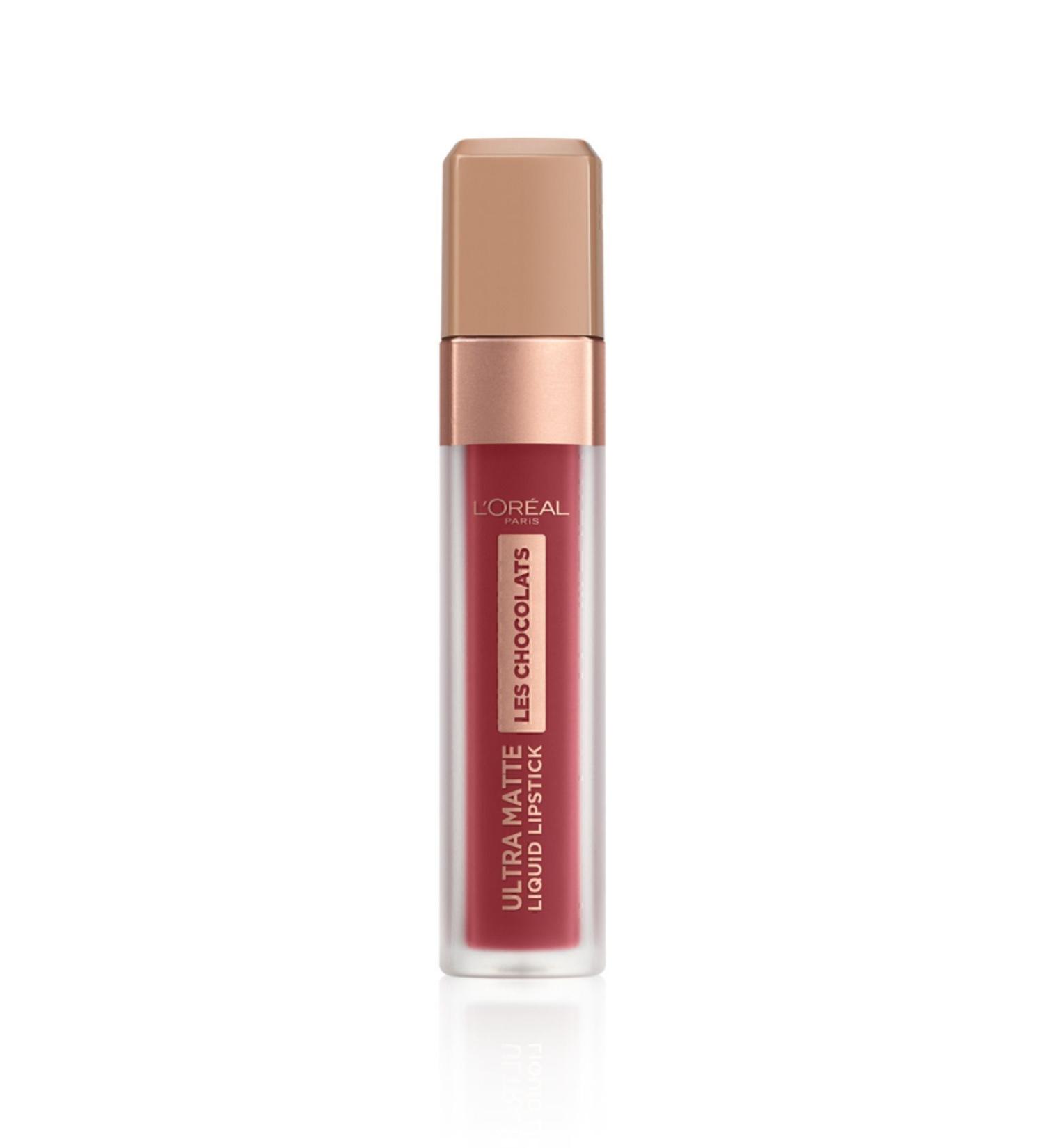 L'Oreal Paris L'or al Paris Les Chocolats Liquid Matte Lipstick 864 Tasty Ruby - Buy Online on GoSupps.com