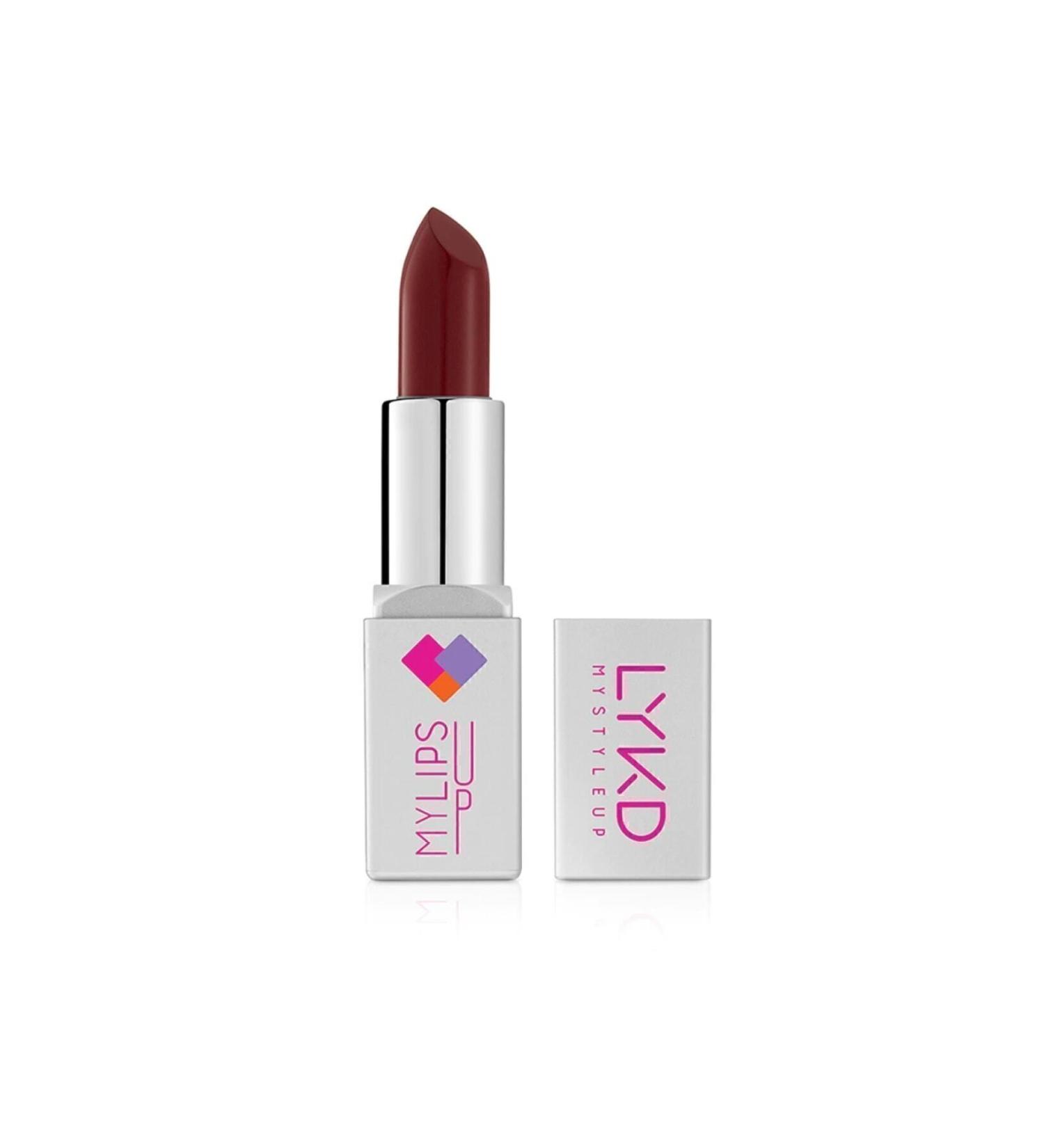 lykd Creamy Formula Shiny Lipstick 147 Rusty Brown