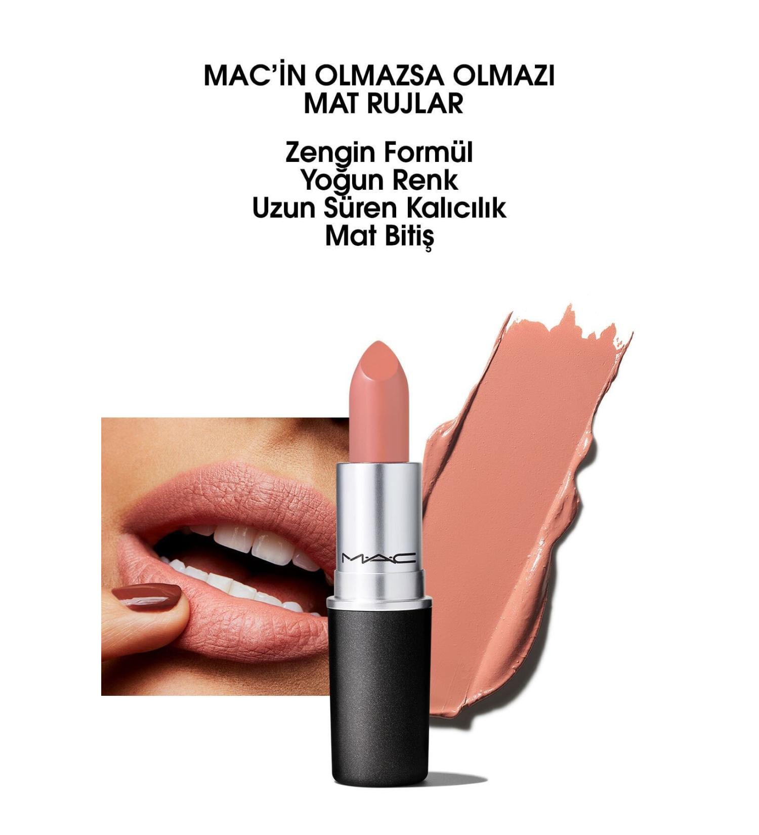 Mac Honeylove - Lipstick Rich Creamy Matte Finish Lipstick - 3g - Buy Online on GoSupps.com