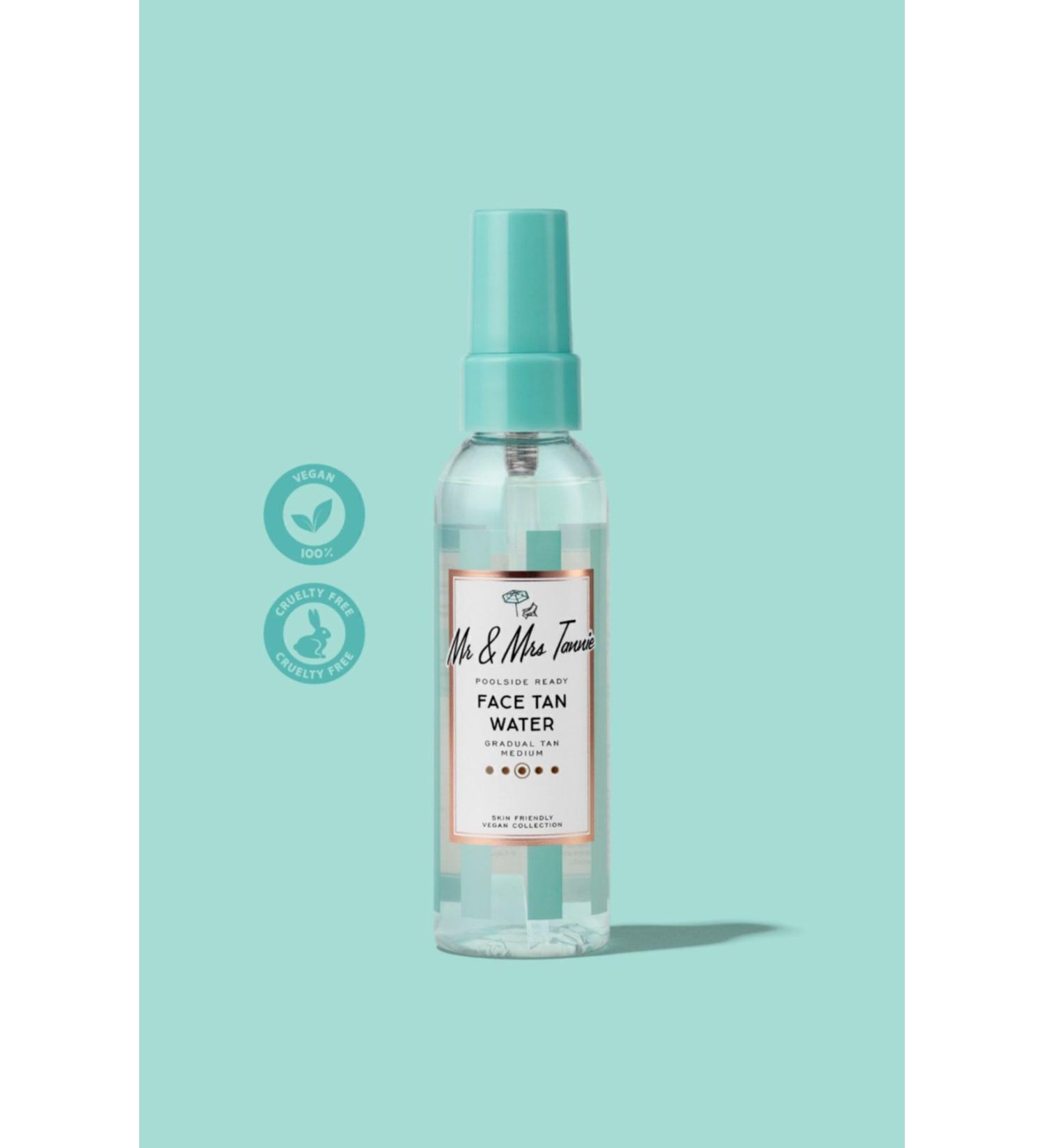 Mr & Mrs Tannie Bronzing Facial Water 75ml - Buy Online on GoSupps.com