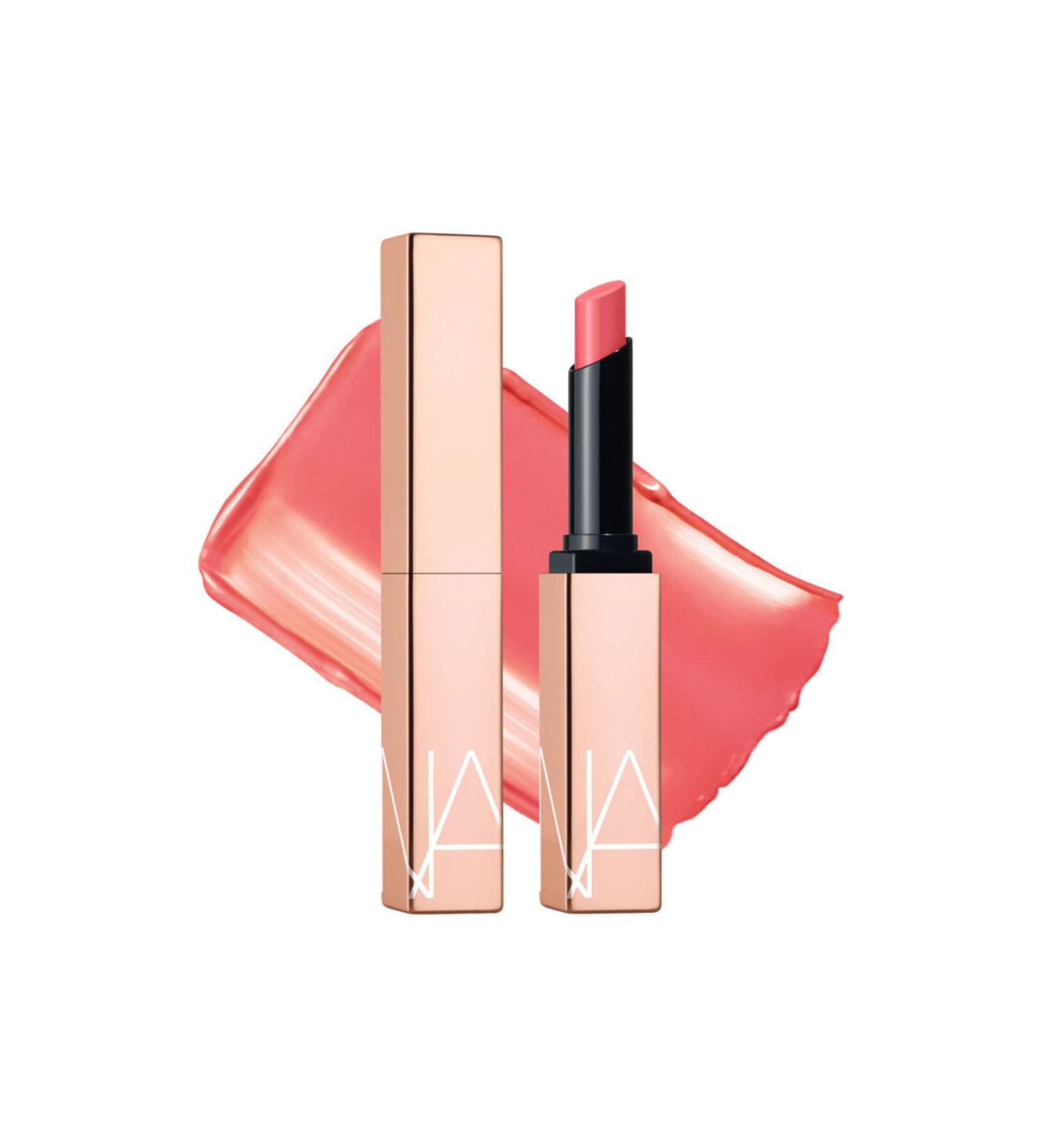 Nars Afterglow Sensual Shine Lipstick-Mango and Shea Butter Moisturizing Plumping Lipstick