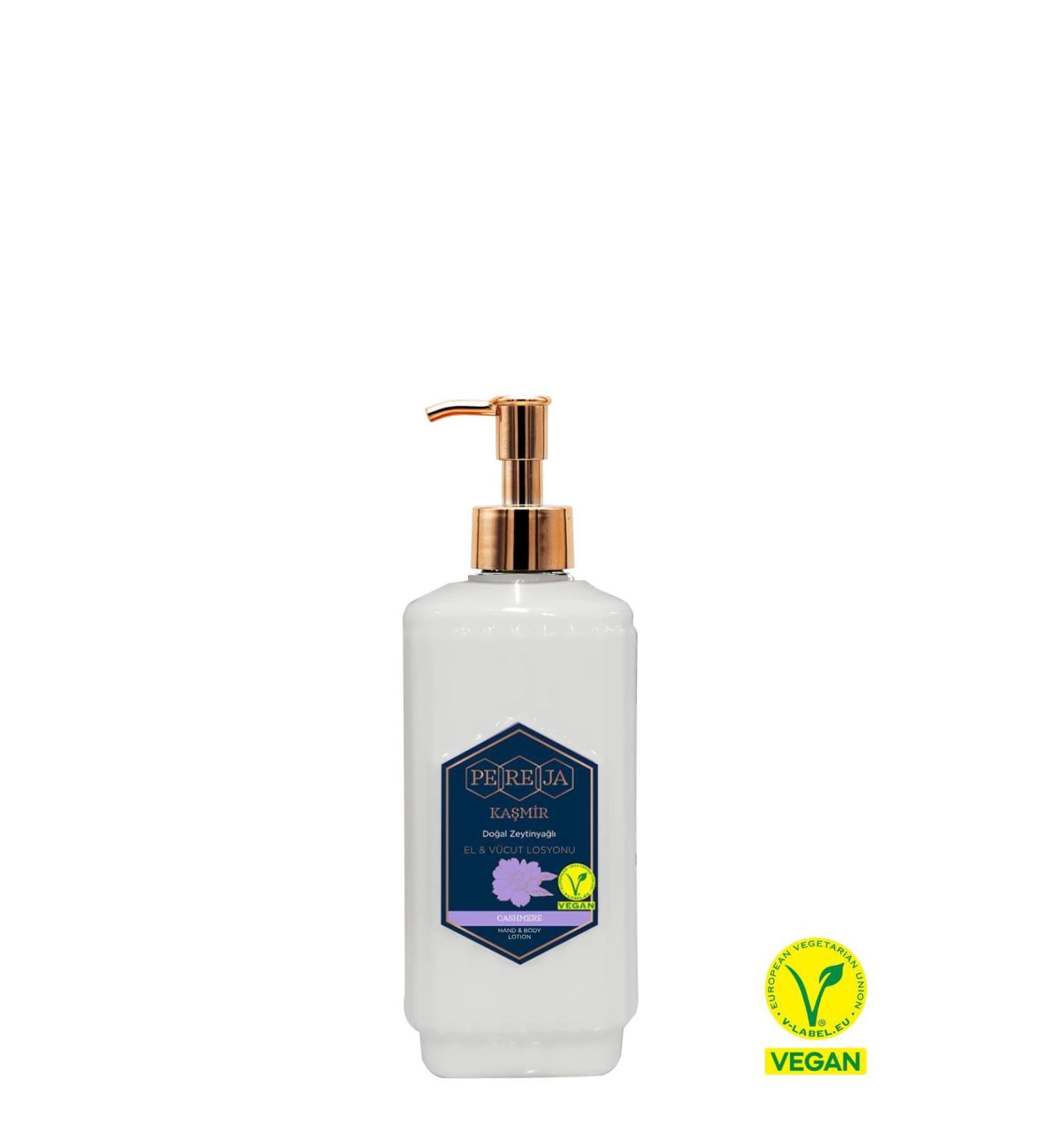Pereja Cashmere Natural Olive Oil Hand and Body Lotion 250 ml