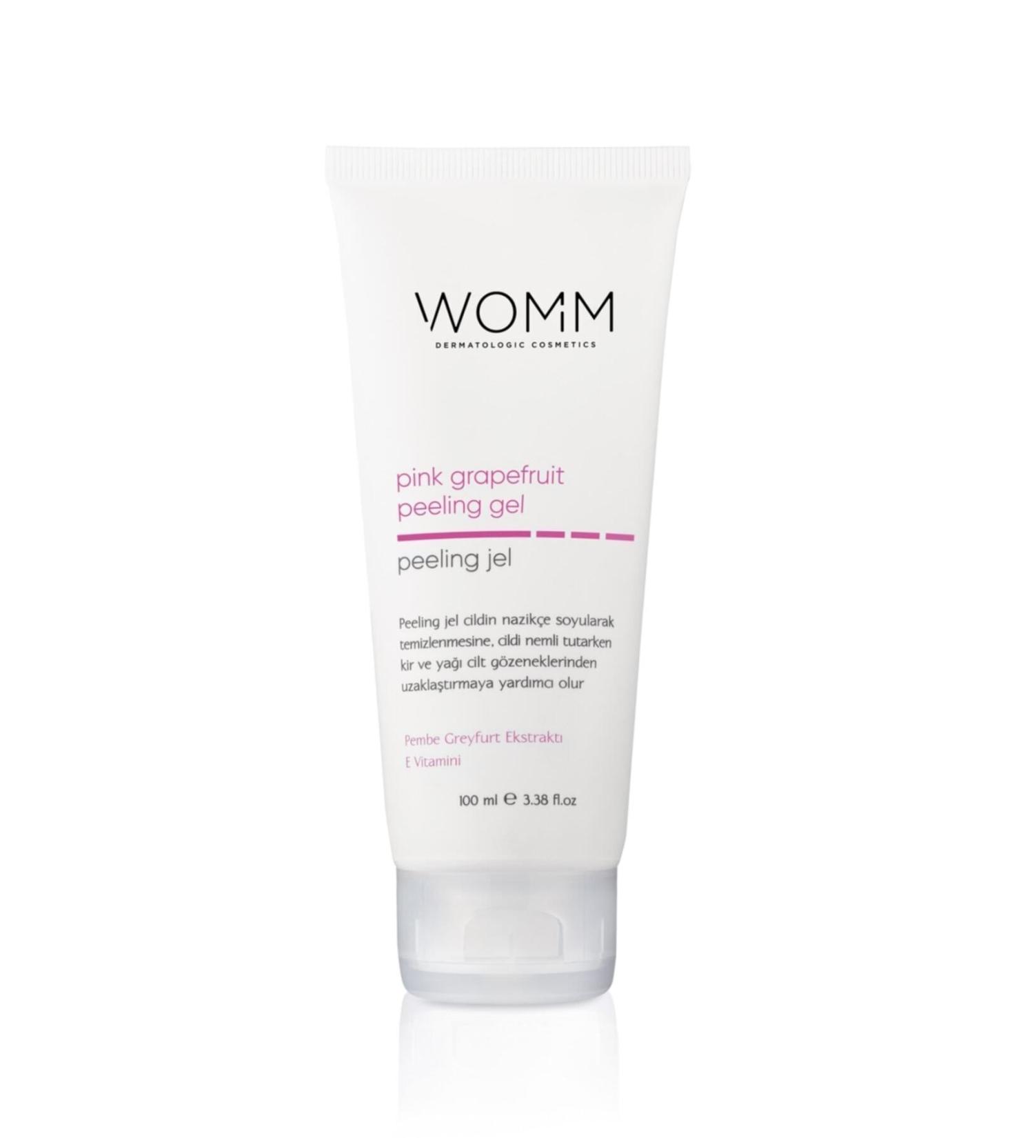 Womm Pink Grapefruit Peeling Gel - Enzyme Peeling / Pore Cleansing Effect - Buy Online on GoSupps.com
