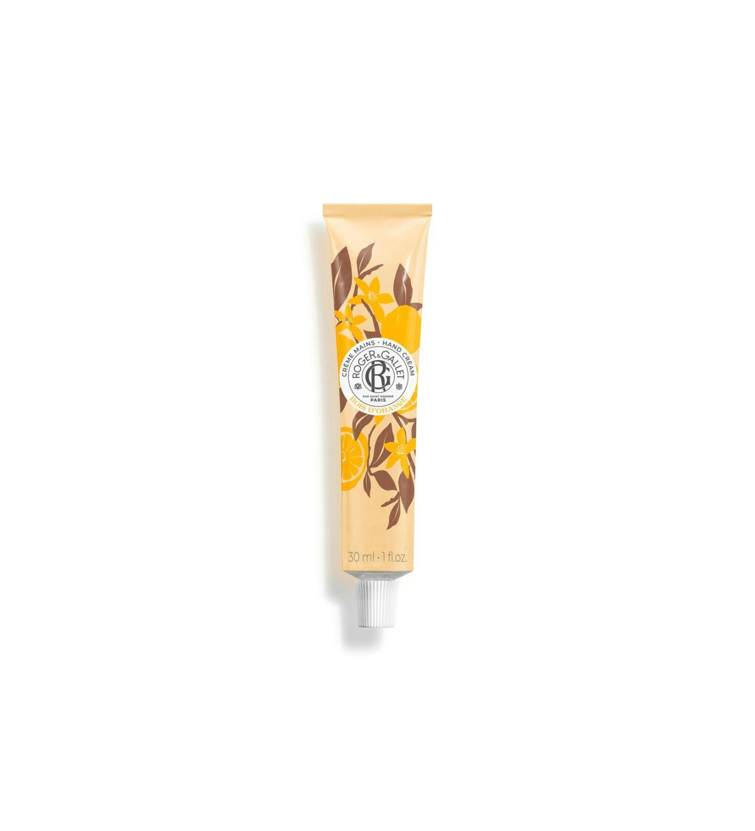Roger&Gallet BOIS D'ORANGE Hand Cream with Bitter Orange - Petit Grain - Patchouli 30 ml - Buy Online on GoSupps.com