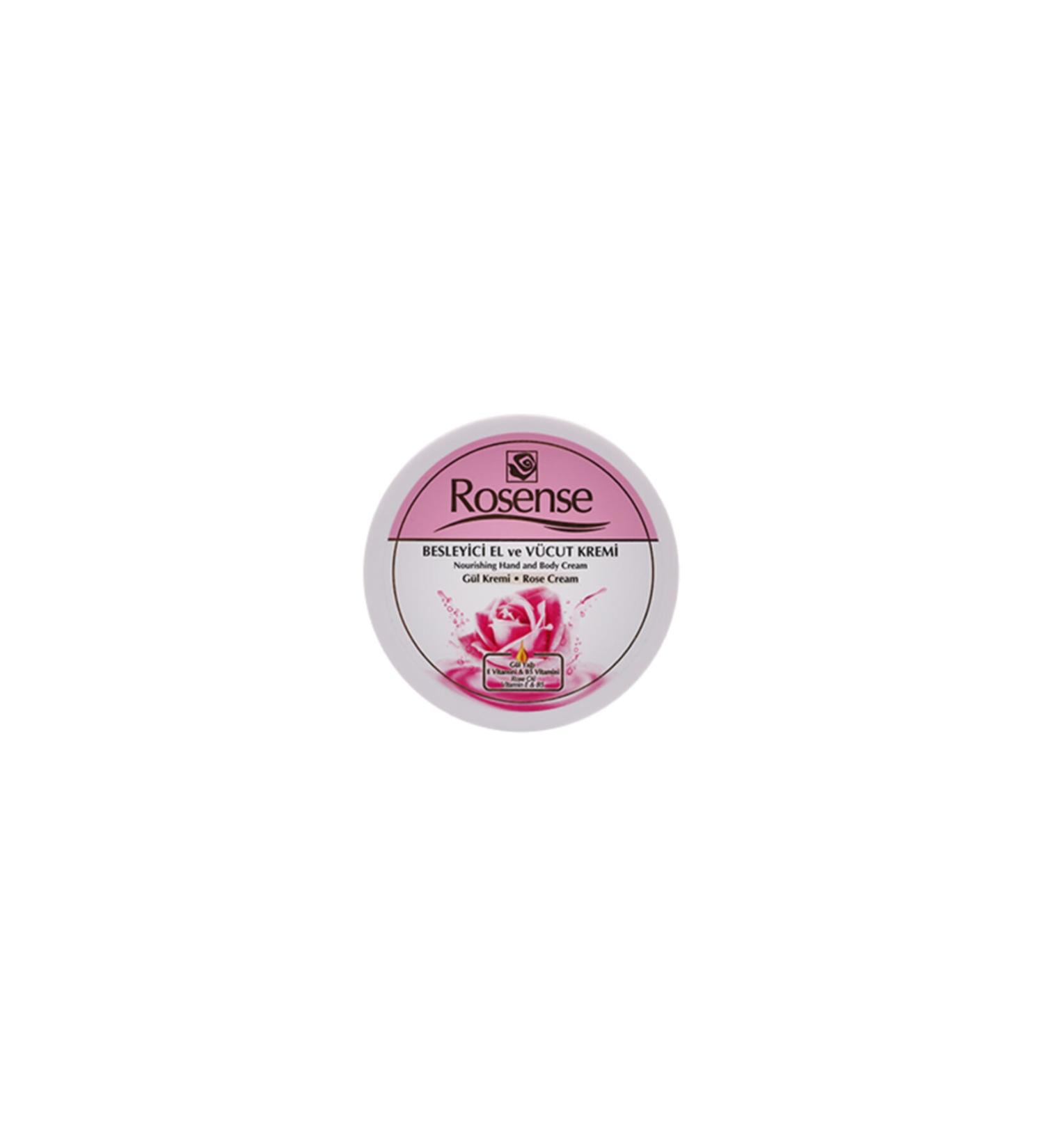 Rosense Nourishing Hand and Body Rose Cream - 250 ml - Buy Online on GoSupps.com