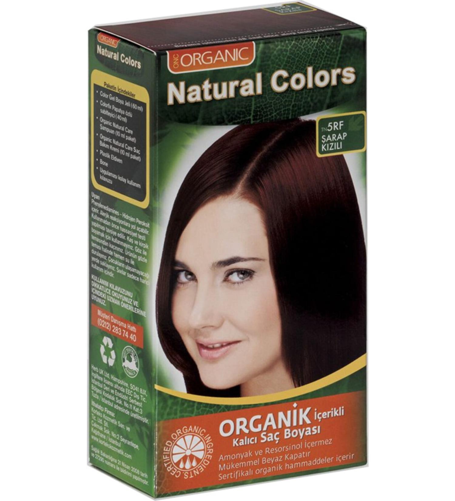 Natural Colors 5rf Wine Red Organic Hair Dye