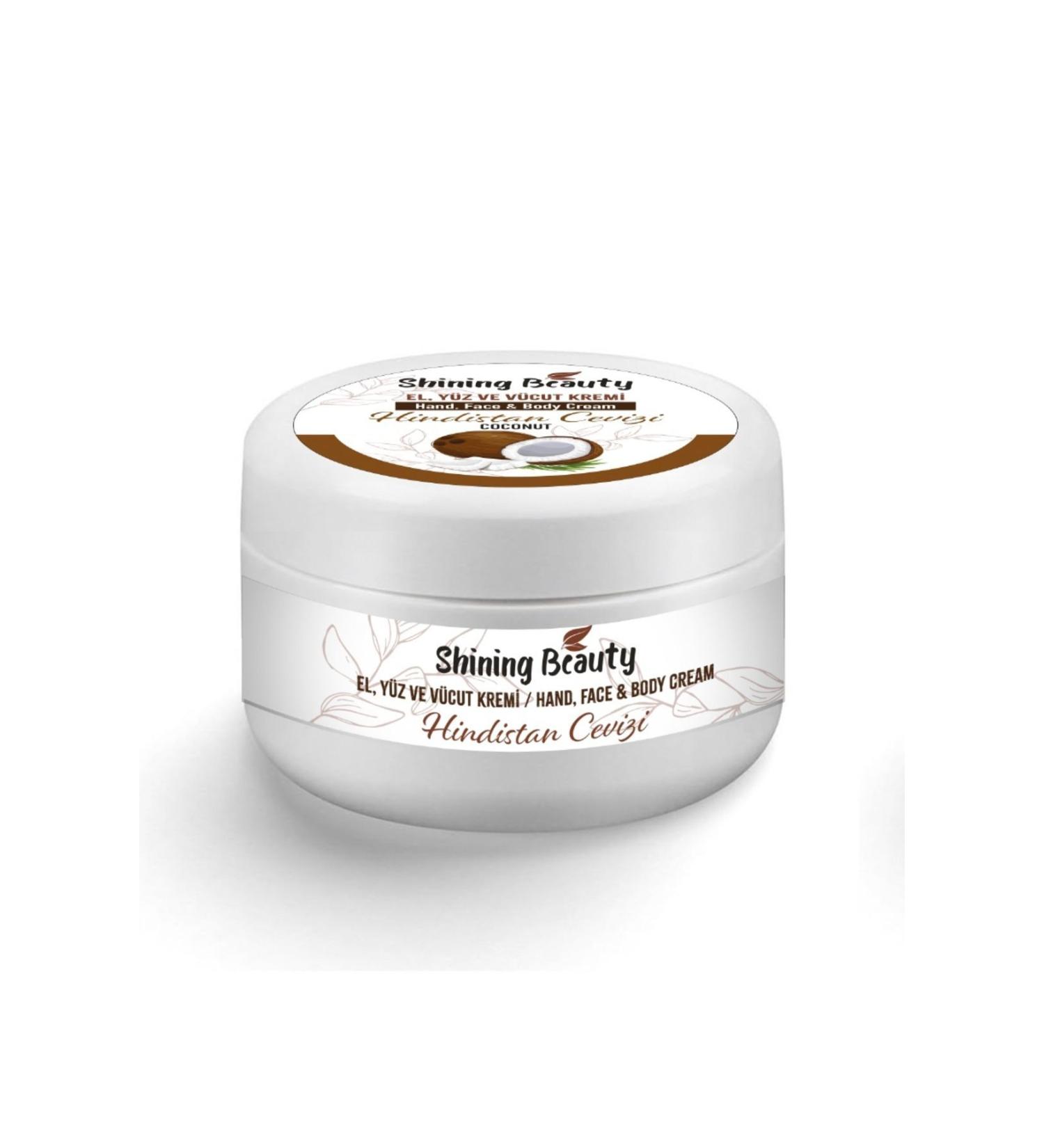 Shining Beauty Intensive Moisturizing Cream Coconut 125 ml