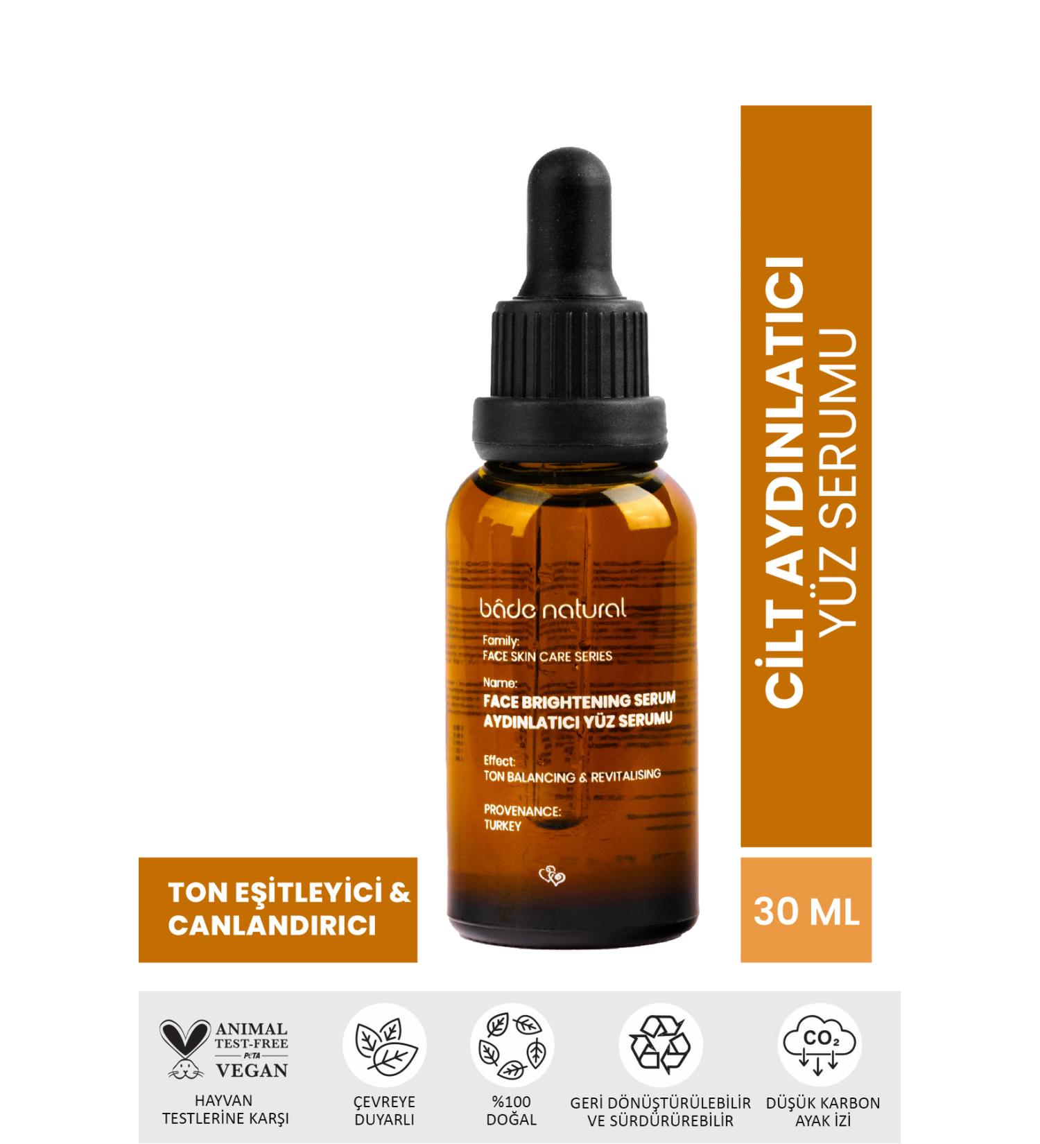 Bade Natural Brightening Face Serum 30 ml - Buy Online on GoSupps.com