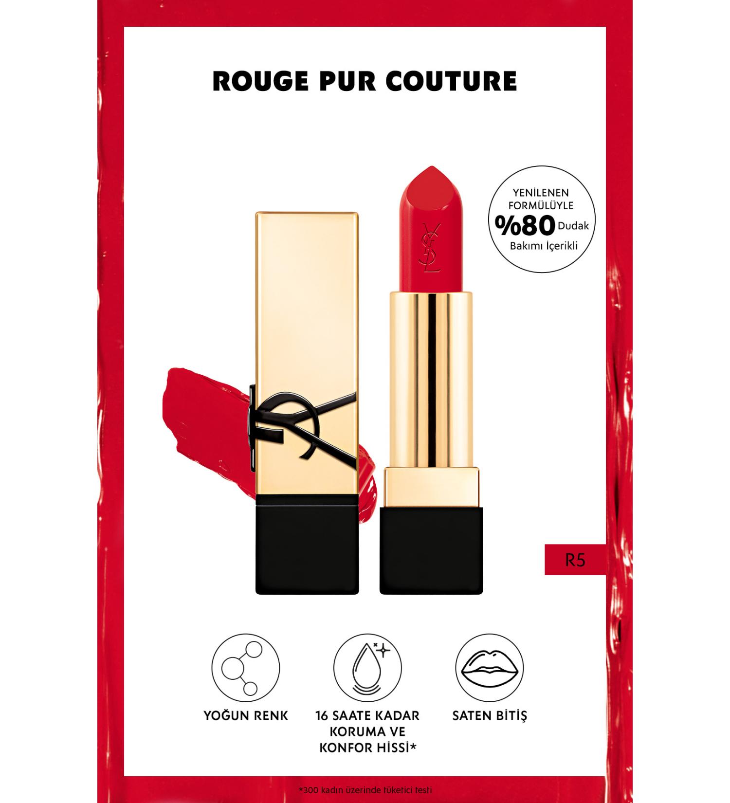Yves Saint Laurent Rouge Pur Couture Lipstick R5 3614273945202 - Buy Online on GoSupps.com